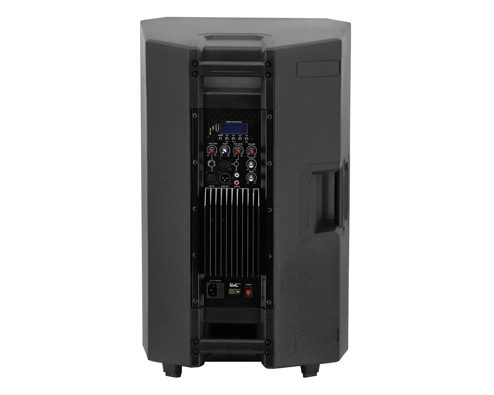 Foto 4 pulgar | Foto 3 | Bocina Bluetooth EVLP-BF15-05 180 W con Amplificador