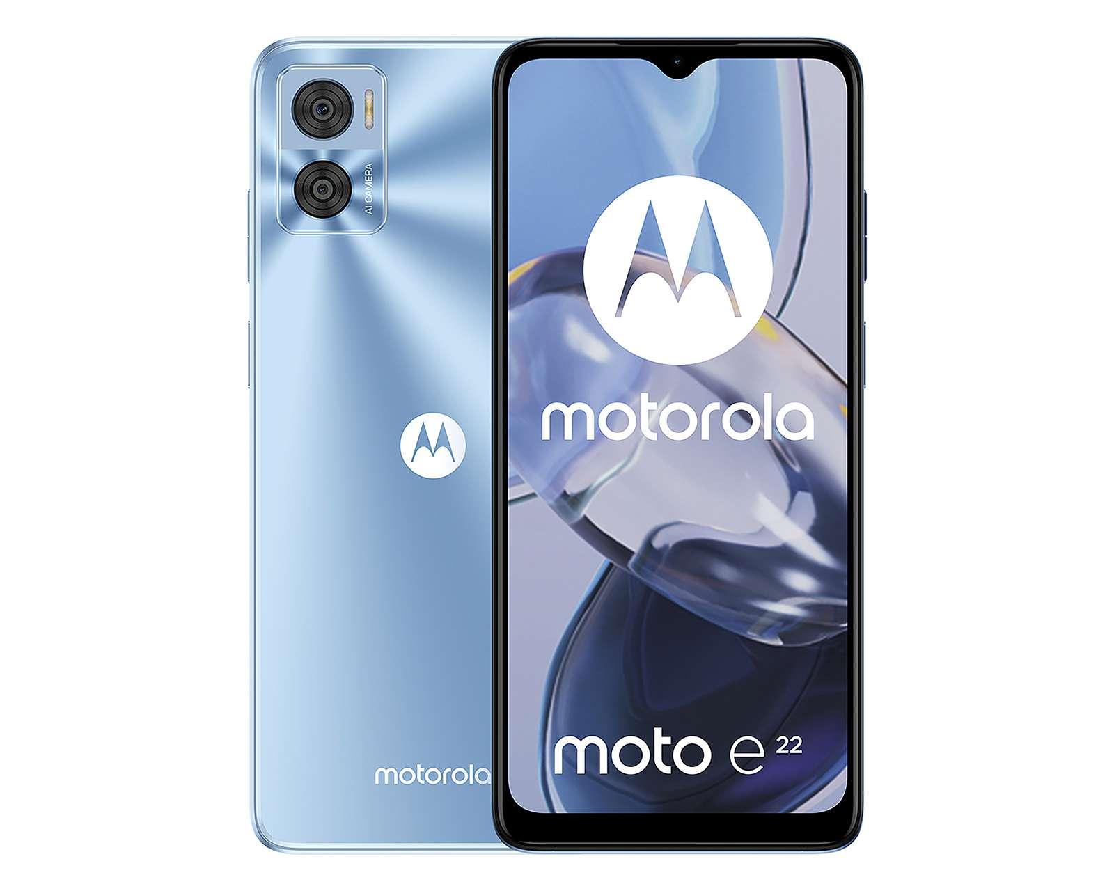 Celular Motorola Liberado Moto E22 32 GB Azul
