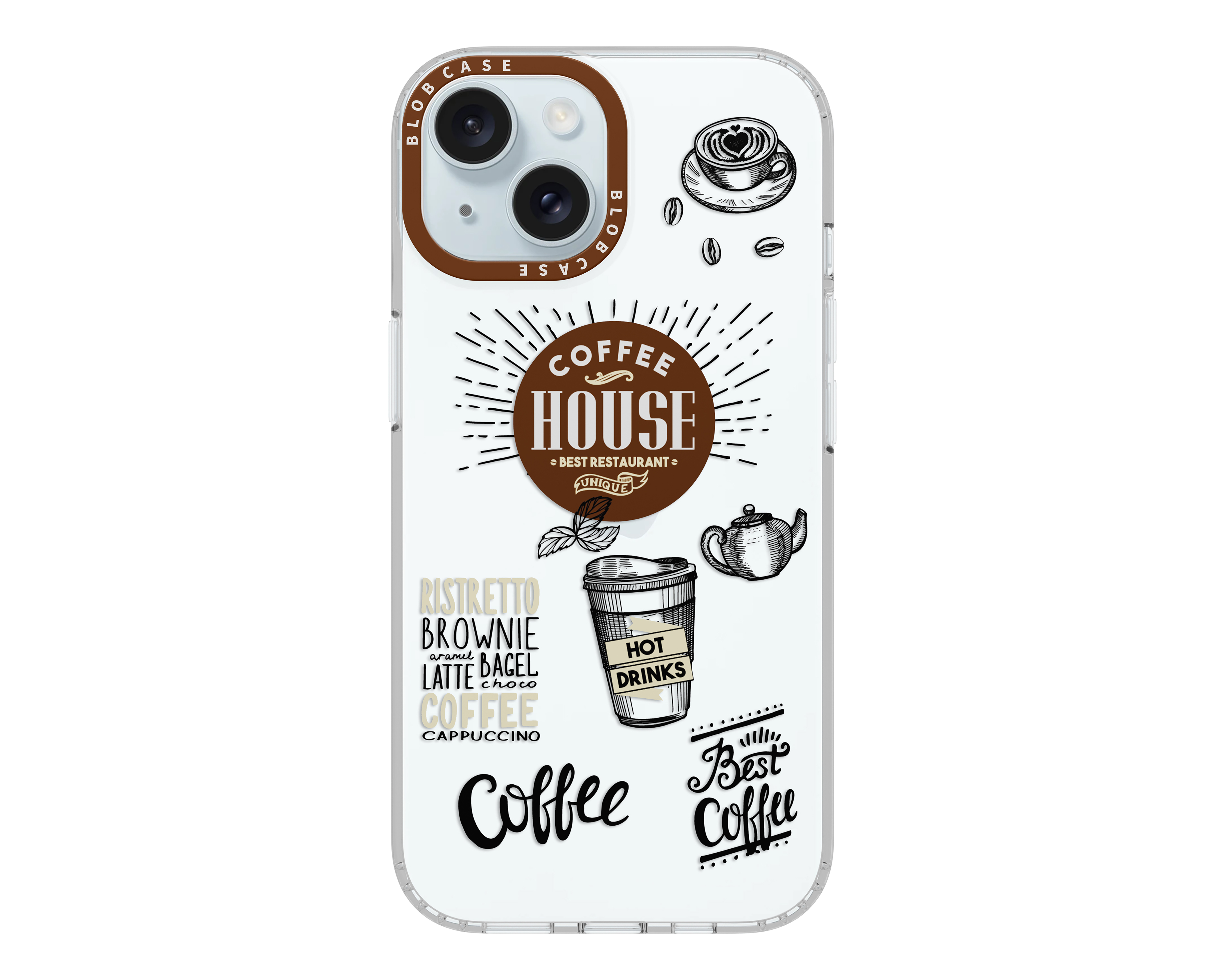 Funda Estampada Blob para iPhone 15