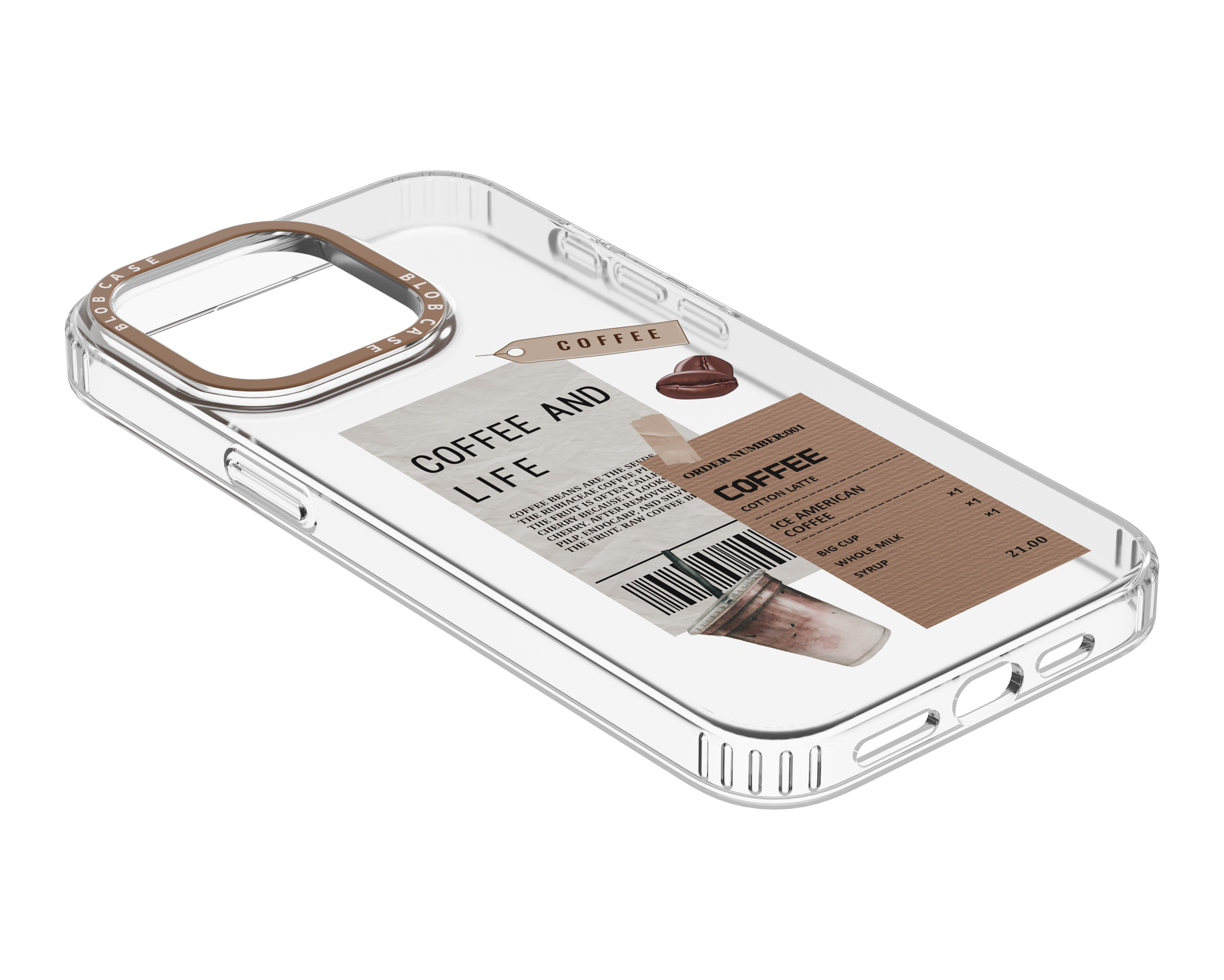 Foto 2 | Foto 2 | Funda Transparente Blob para iPhone 15 Pro Max