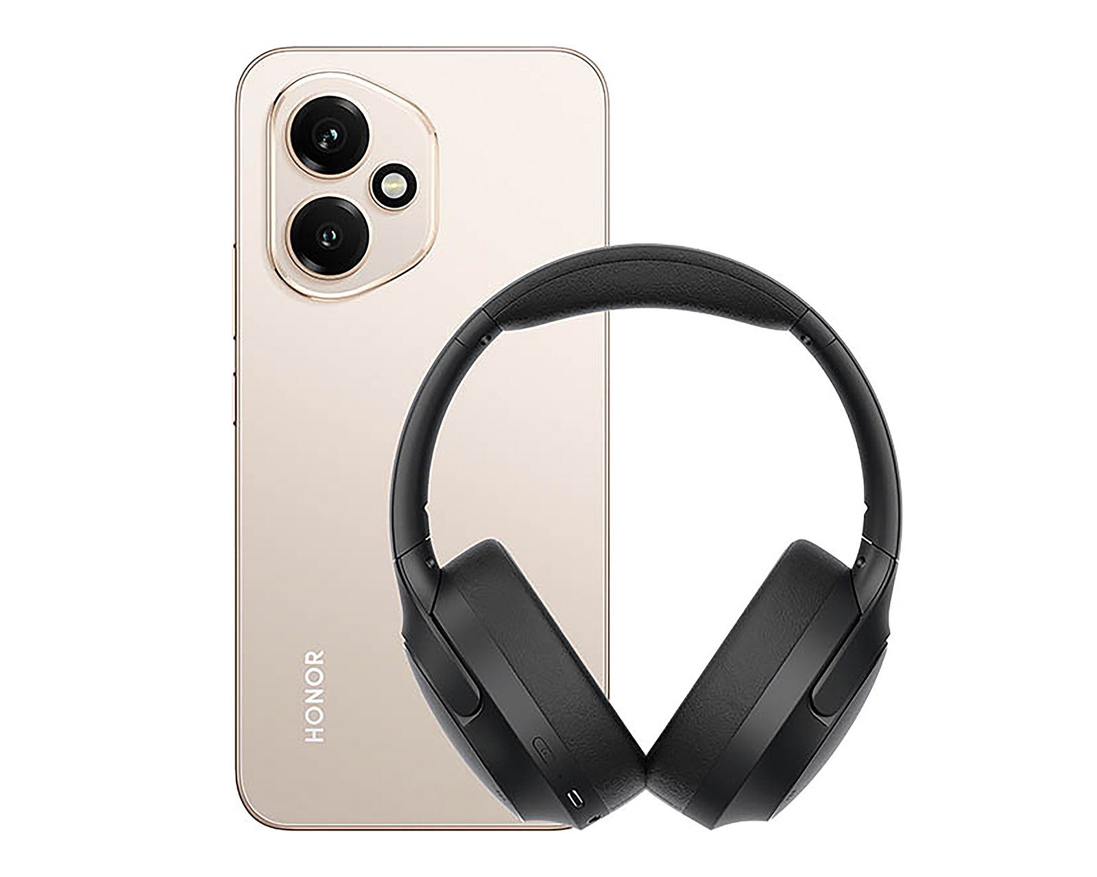 Foto 2 | Foto 2 | Celular Honor 400 Liberado 512 GB Dorado + Audífonos