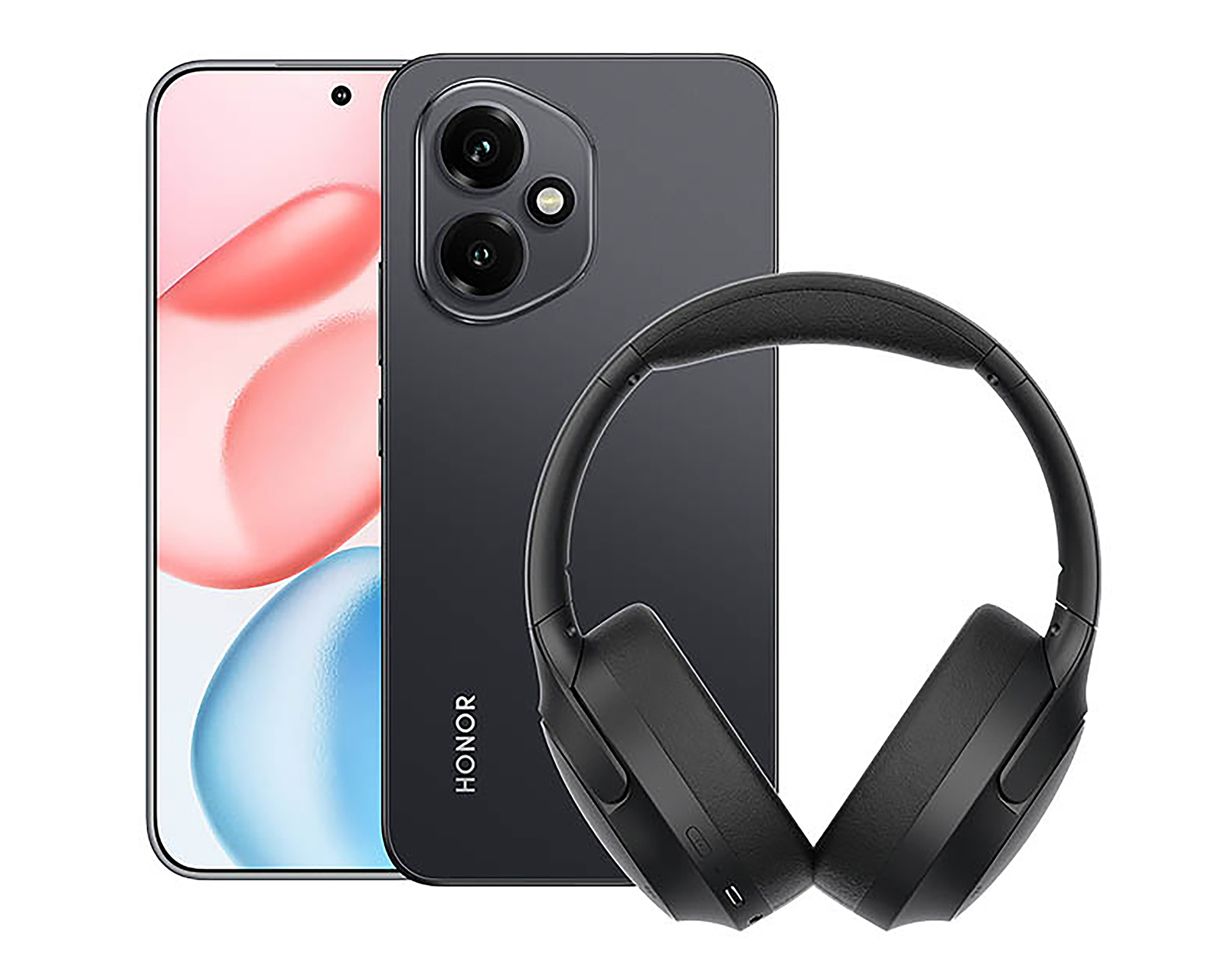 Foto 2 pulgar | Foto 1 | Celular Honor 400 Liberado 512 GB Negro + Audífonos