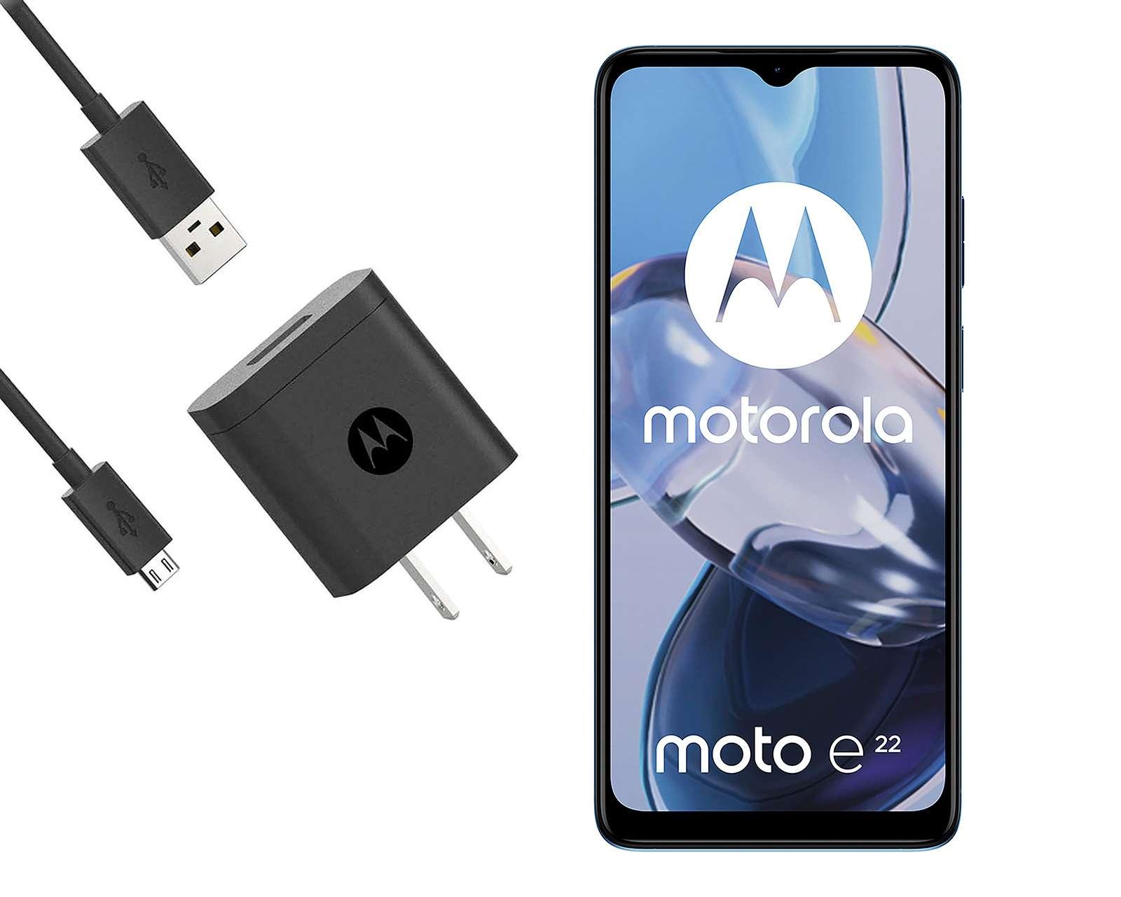 Foto 7 pulgar | Foto 6 | AT&T/Unefon Motorola E22 32 GB Azul