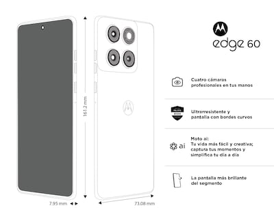Foto 7 | Foto 7 | Telcel Motorola Edge 60 512 GB Verde