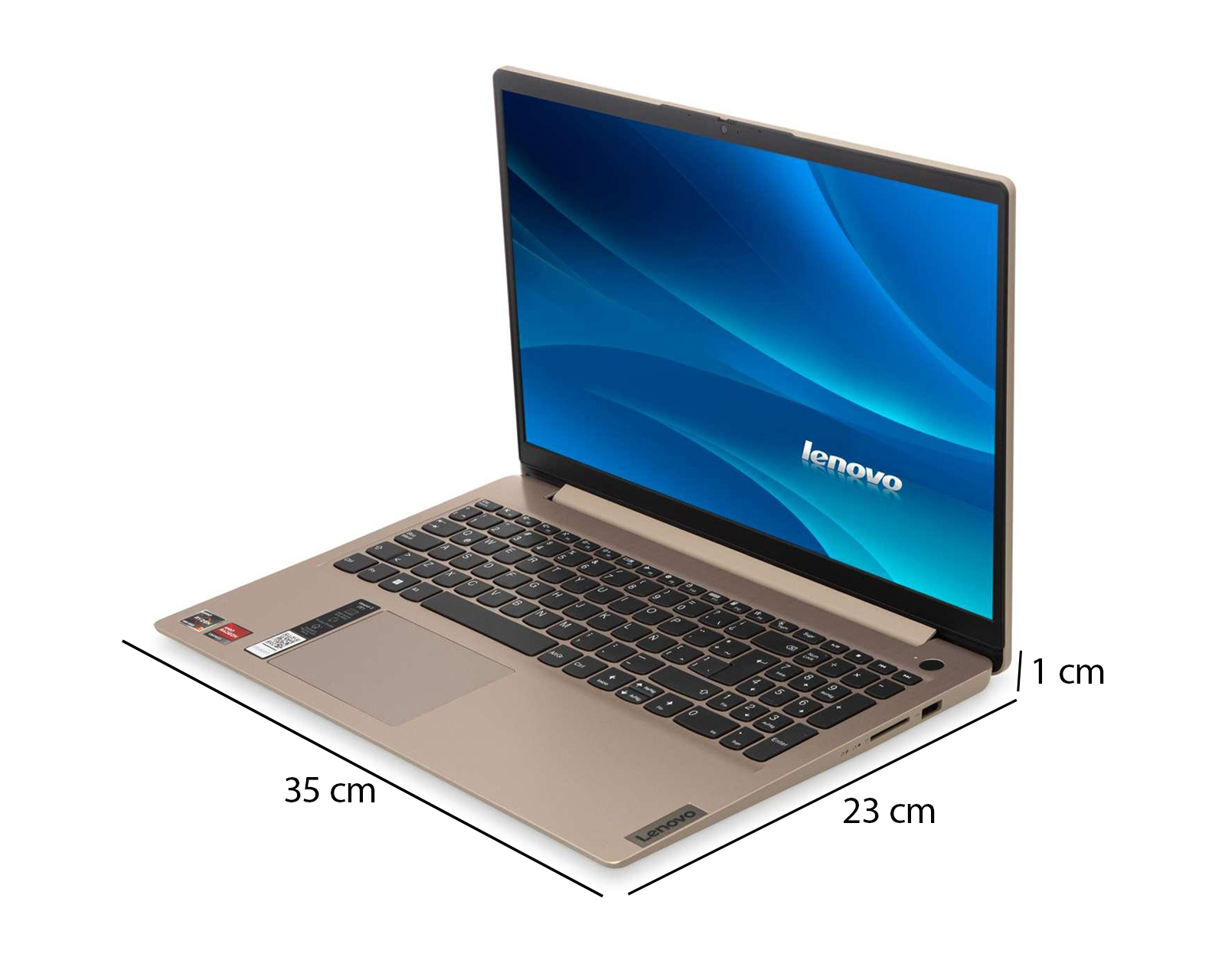 Foto 7 | Foto 7 | Laptop Lenovo IP 3 15ALC6 R7 15.6" Windows 11 Home AMD Ryzen 7 16 GB RAM de 512 GB Dorada