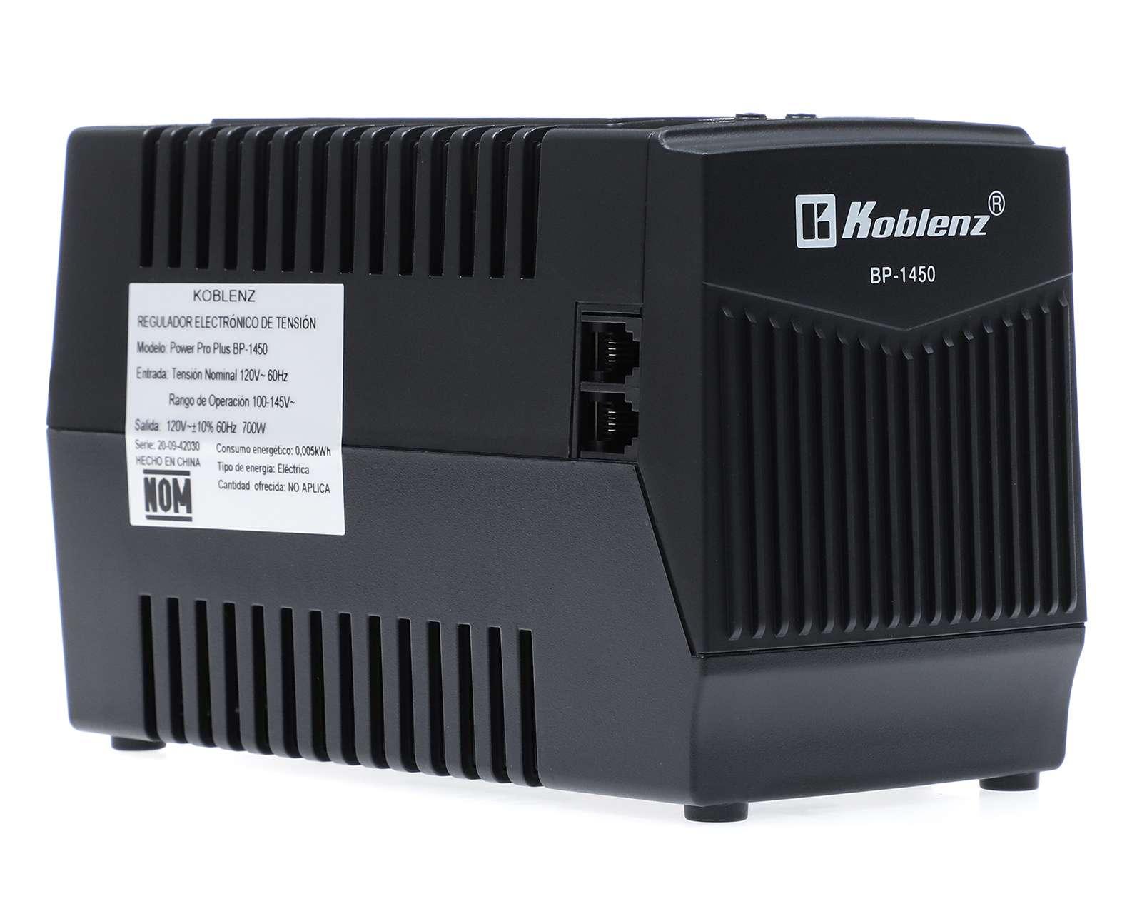 Regulador Koblenz BP-1450 Negro