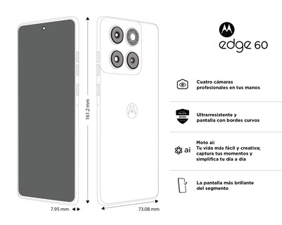 Foto 7 | Foto 7 | Telcel Motorola Edge 60 512 GB Azul