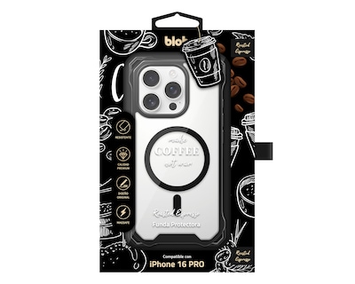 Foto 3 | Foto 3 | Funda Negra Blob para iPhone 16