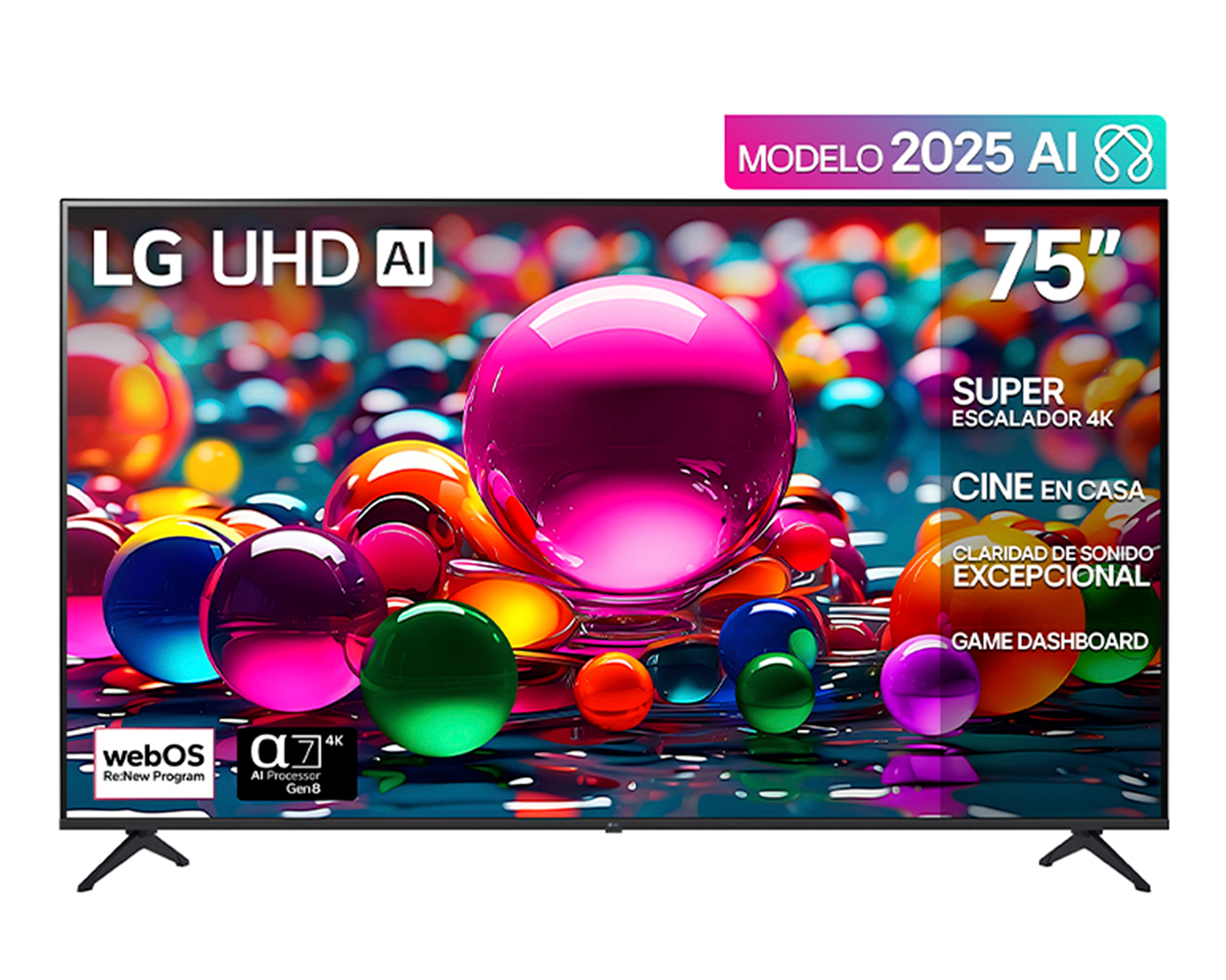 Foto 2 pulgar | Foto 1 | Pantalla Smart TV LG 75 Pulgadas UHD 75UA7500