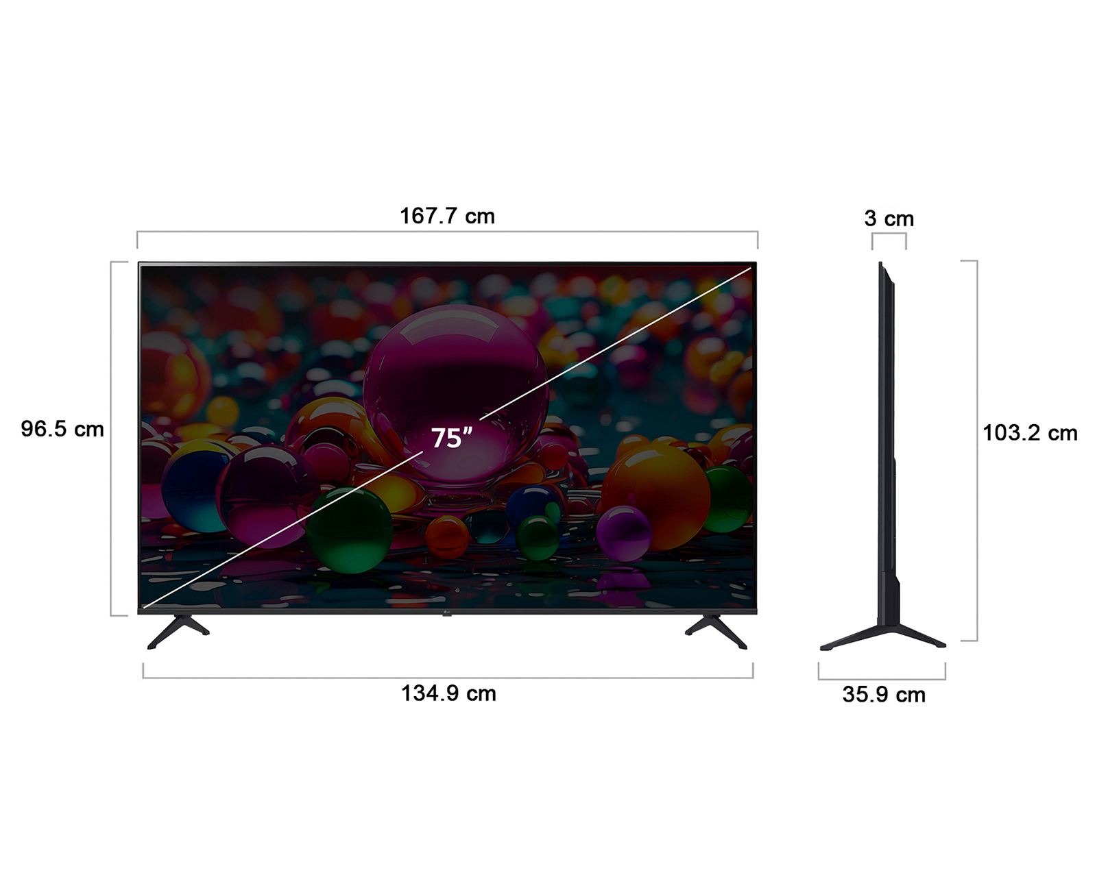 Foto 11 pulgar | Foto 10 | Pantalla Smart TV LG 75 Pulgadas UHD 75UA7500