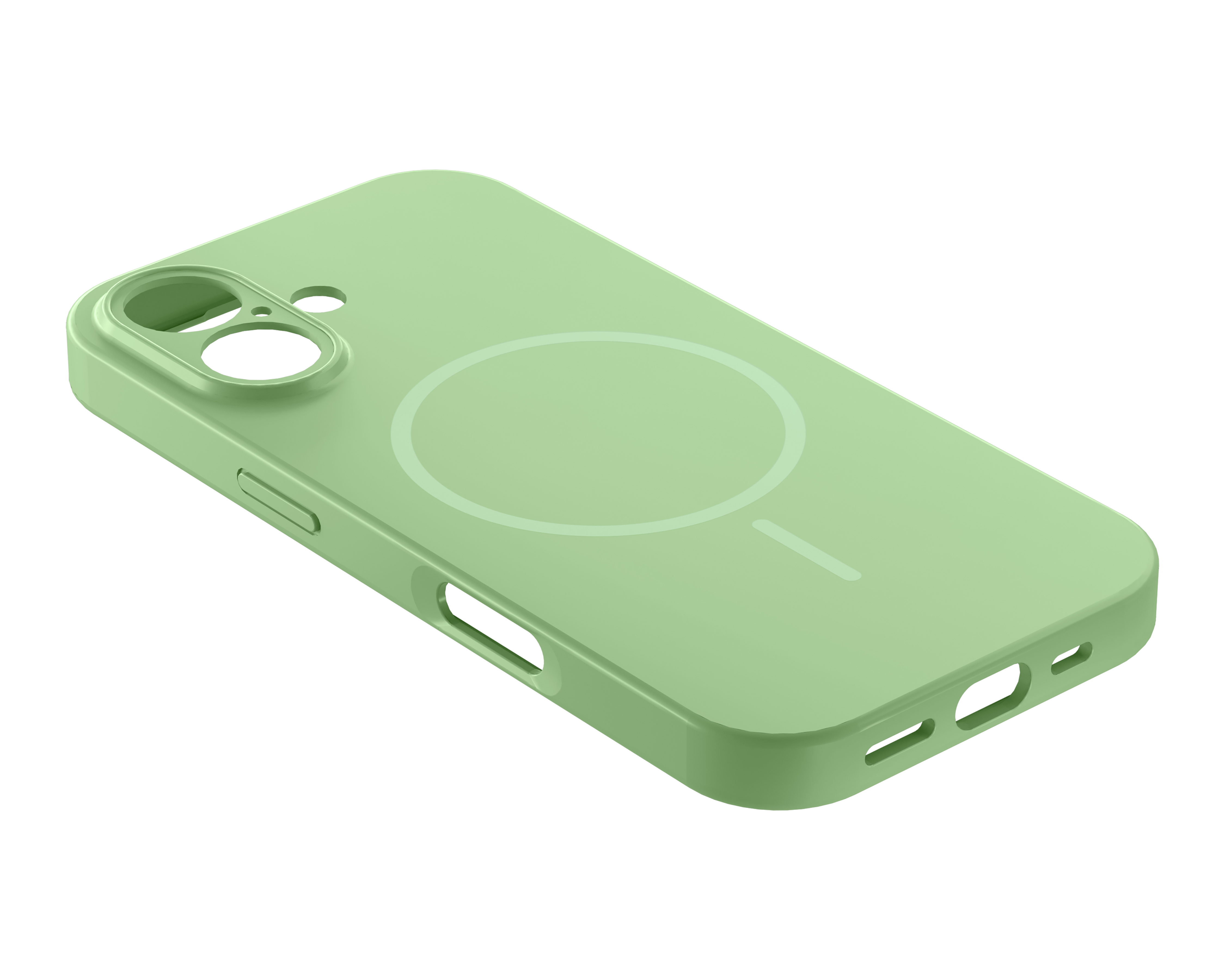 Foto 2 | Foto 2 | Funda Verde Blob para iPhone 17