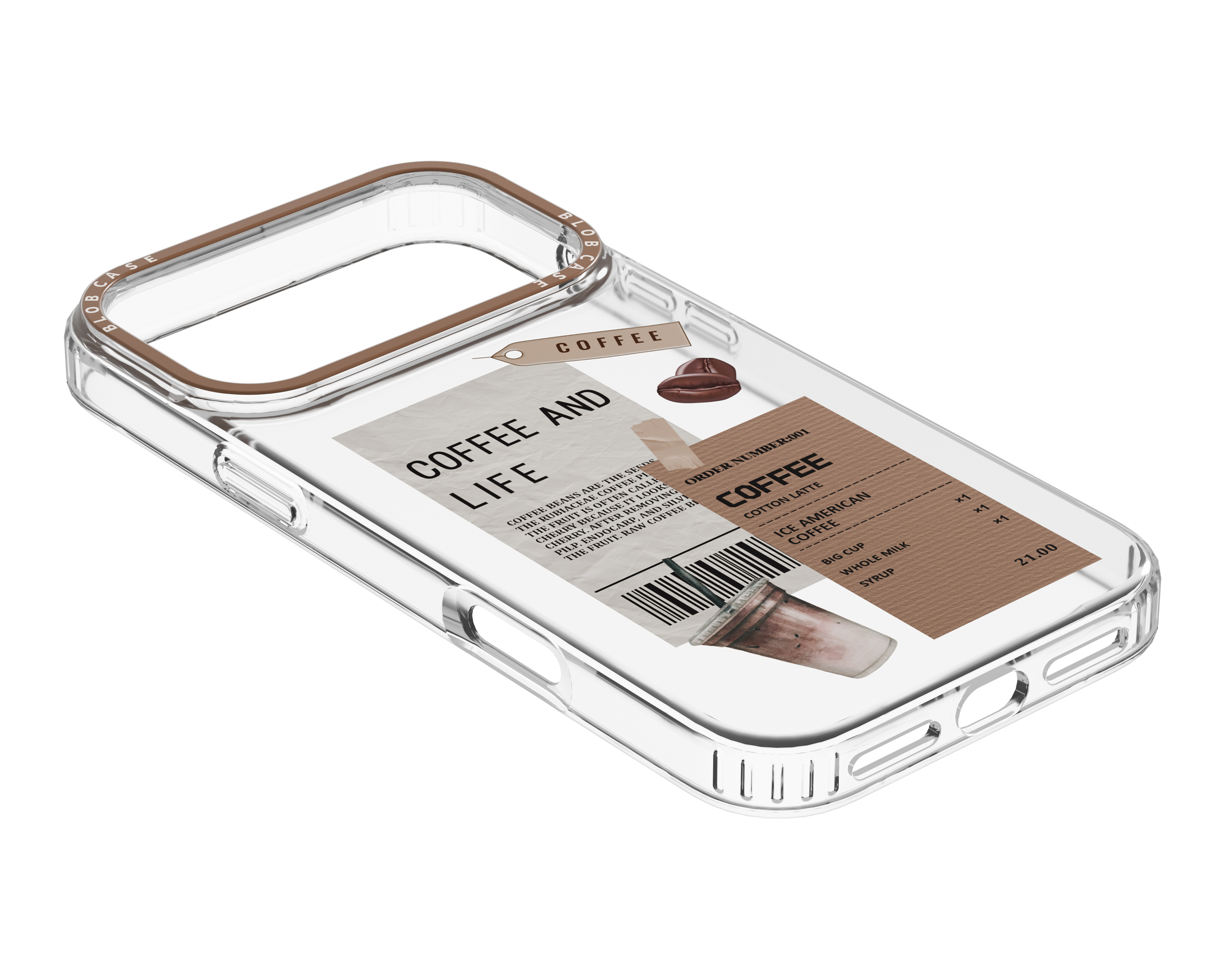 Foto 3 pulgar | Foto 2 | Funda Transparente Blob para iPhone 17 Pro Max