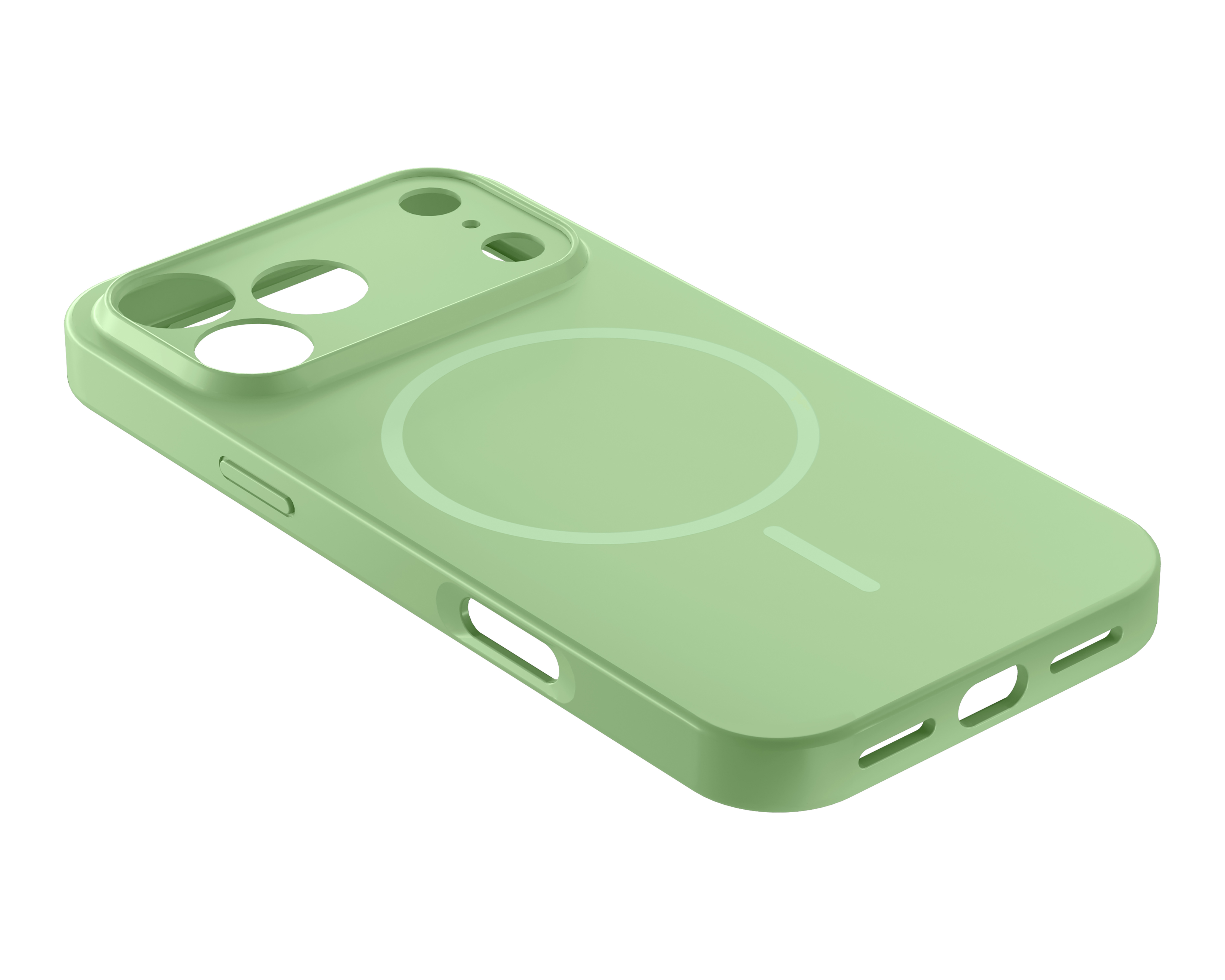 Foto 4 pulgar | Foto 3 | Funda de Policarbonato Blob para Iphone 17 Pro Max con Soporte Magnético