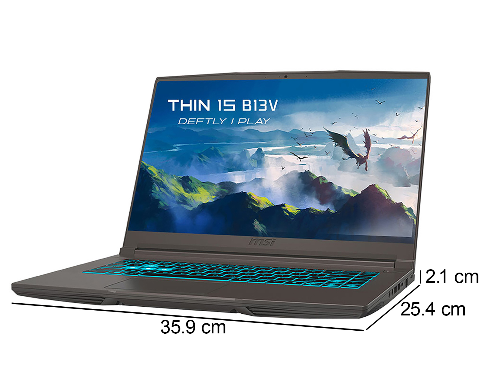 Foto 9 pulgar | Foto 8 | Laptop Gamer MSI Thin 15 15.6 Pulgadas Intel Core i7 GeForce RTX 4050 16 GB RAM 512 GB SSD Gris