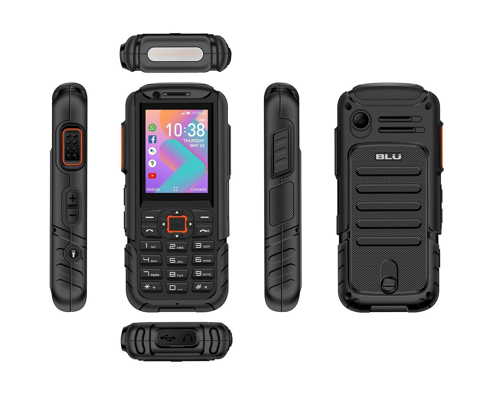 Foto 5 | Foto 6 | Celular BLU Liberado Tank Mega Dual Sim 4 GB Negro