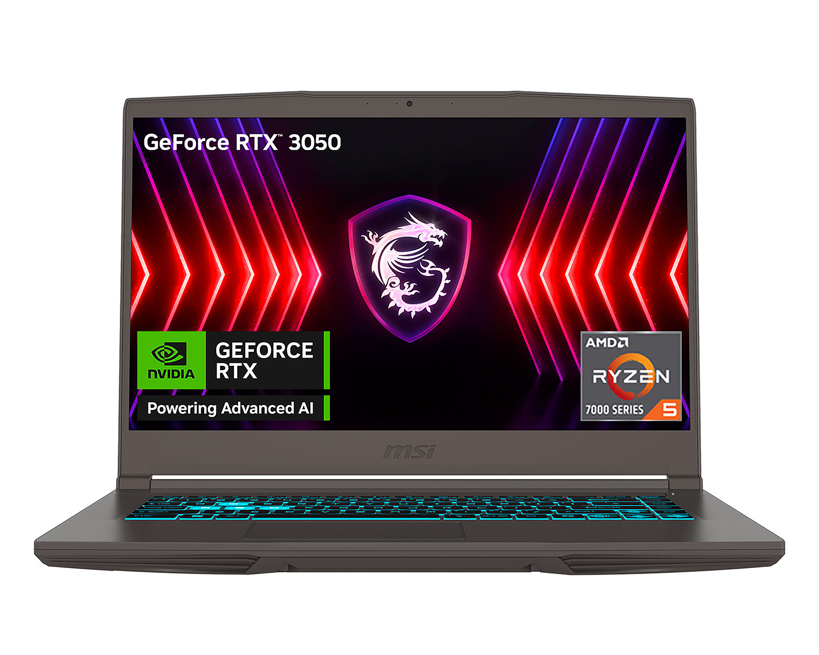 Foto 1 | Foto 1 | Laptop Gamer MSI Thin A15 B7UC-474MX 15.6 Pulgadas Windows 11 Home AMD RYZEN 5 7535HS NVIDIA GeForce RTX 3050 16 GB RAM 512 GB SSD Gris