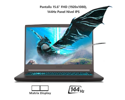 Foto 2 | Foto 2 | Laptop Gamer MSI Thin A15 B7UC-474MX 15.6 Pulgadas Windows 11 Home AMD RYZEN 5 7535HS NVIDIA GeForce RTX 3050 16 GB RAM 512 GB SSD Gris