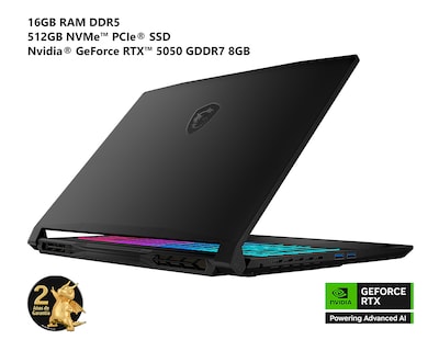 Foto 3 | Foto 3 | Laptop Gamer MSI Katana 15 HX B14WEK-447MX 15.6 Pulgadas Intel Core i7 NVIDIA GeForce RTX 5050 16 GB RAM 512 GB SSD Negra