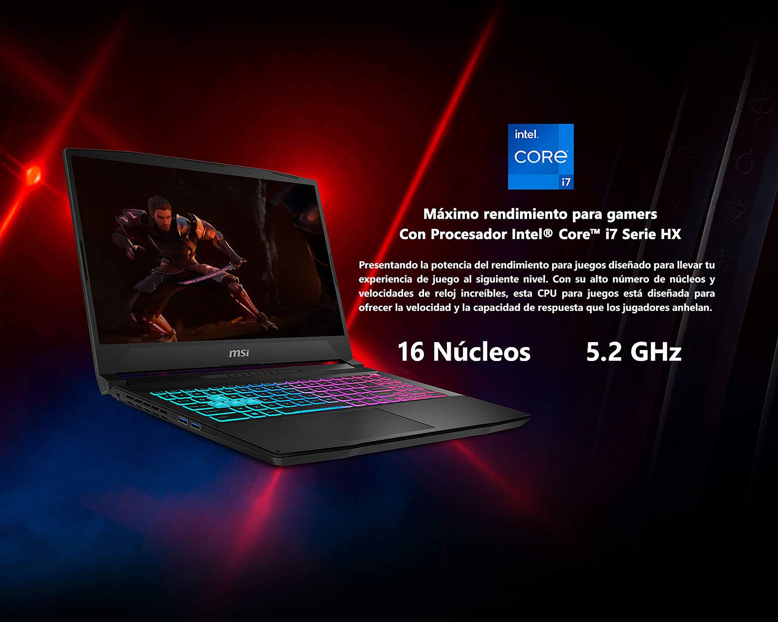 Foto 7 pulgar | Foto 6 | Laptop Gamer MSI Katana 15 HX B14WEK-447MX 15.6 Pulgadas Intel Core i7 NVIDIA GeForce RTX 5050 16 GB RAM 512 GB SSD Negra