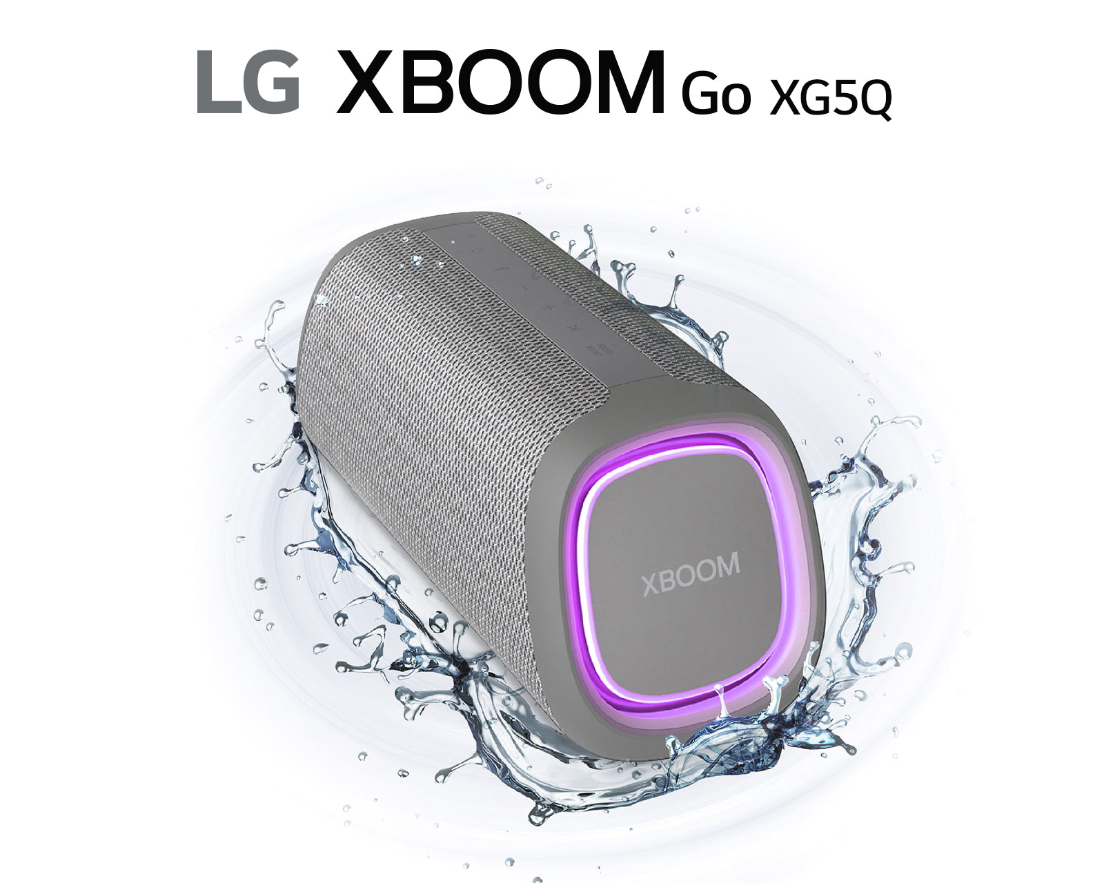 Foto 4 pulgar | Foto 2 | Bocina Bluetooth Portátil LG XBOOM GO XG5 20 W Resistente al Agua