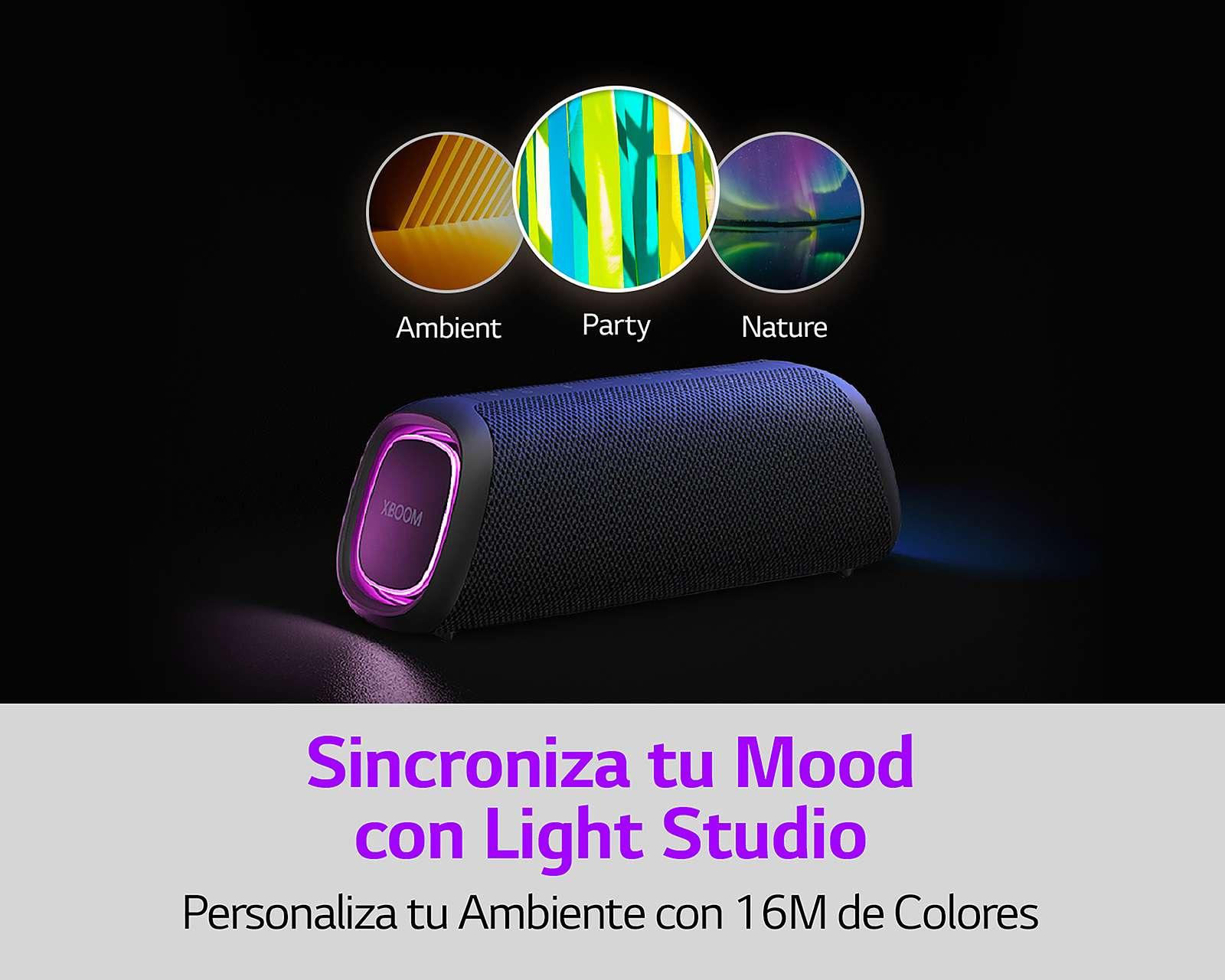 Foto 9 | Foto 8 | Bocina Bluetooth Portátil LG XBOOM GO XG5 20 W Resistente al Agua