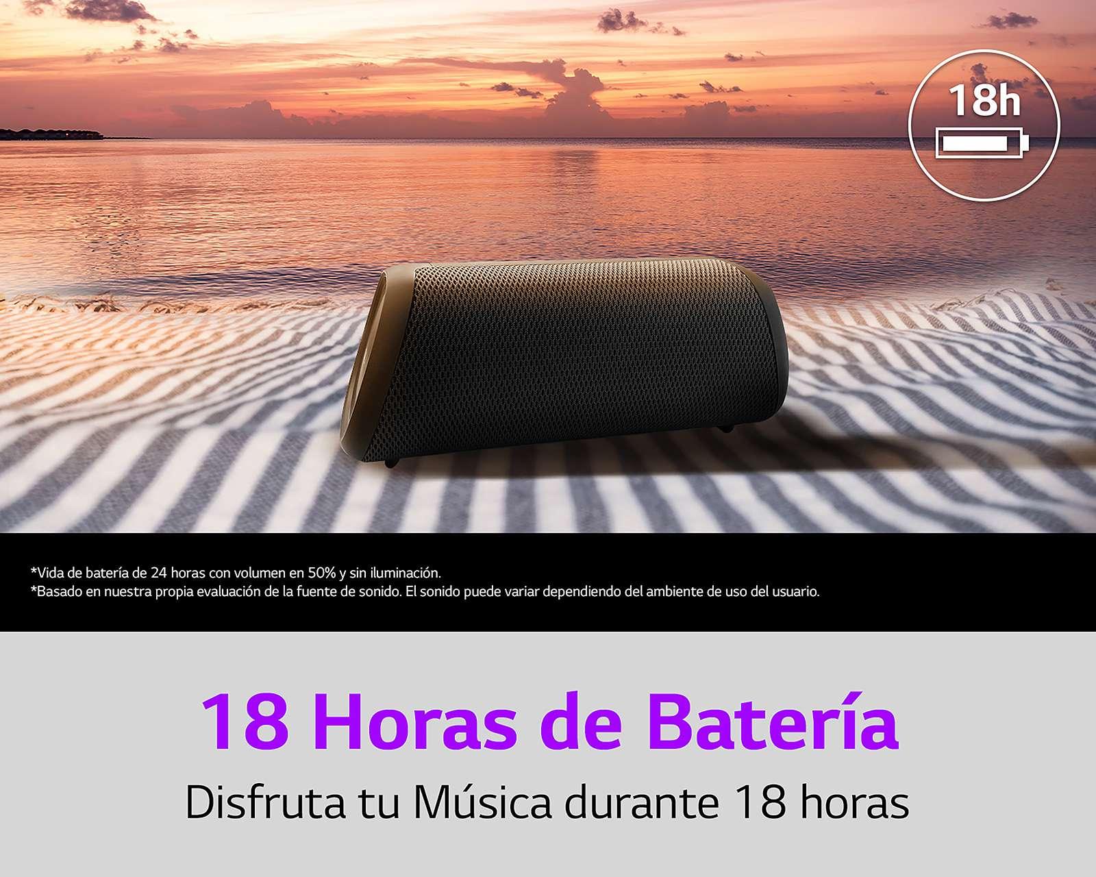 Foto 11 pulgar | Foto 9 | Bocina Bluetooth Portátil LG XBOOM GO XG5 20 W Resistente al Agua