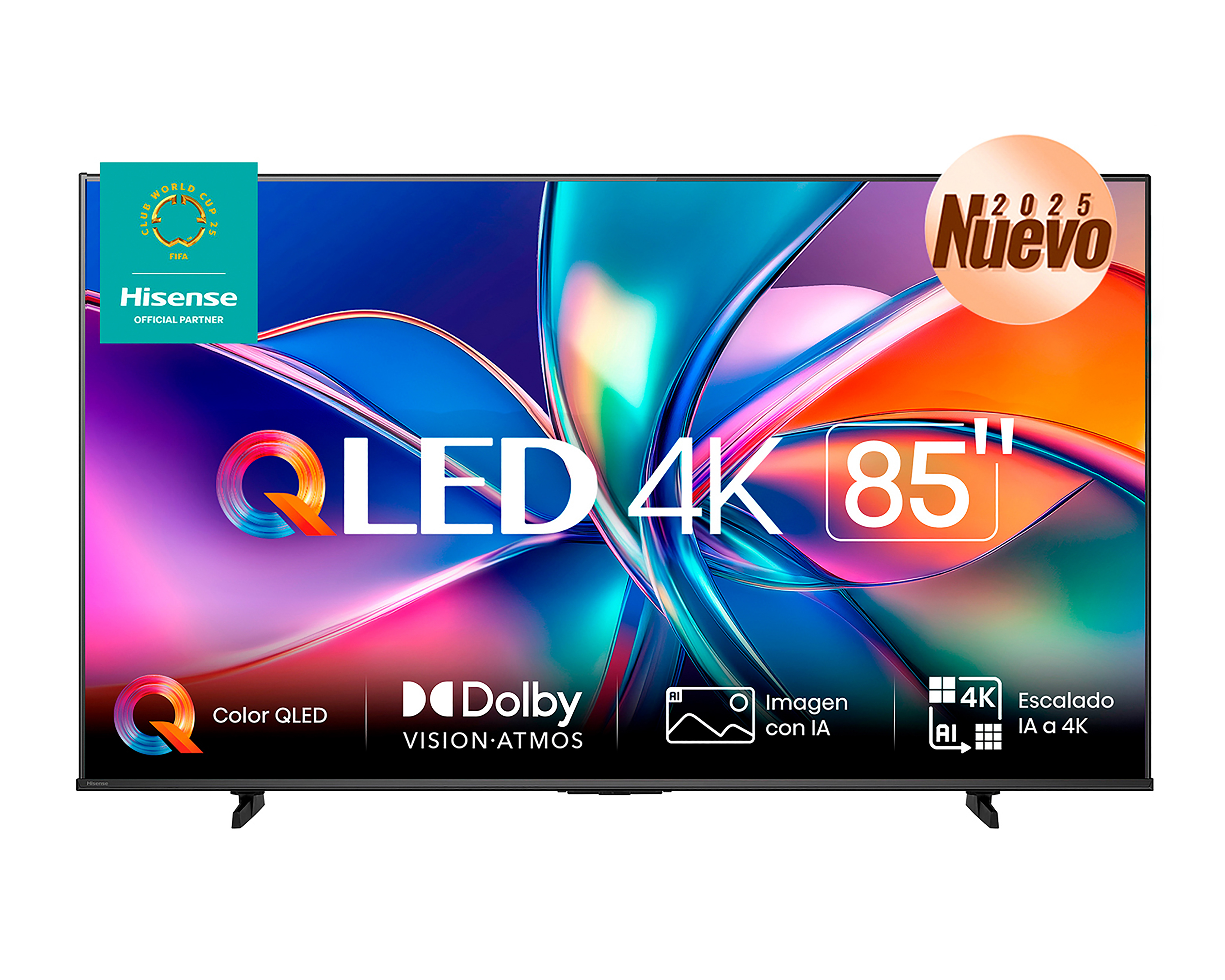 Foto 2 pulgar | Foto 1 | Pantalla Smart TV Hisense QLED 85 Pulgadas 4K 85QD6QV