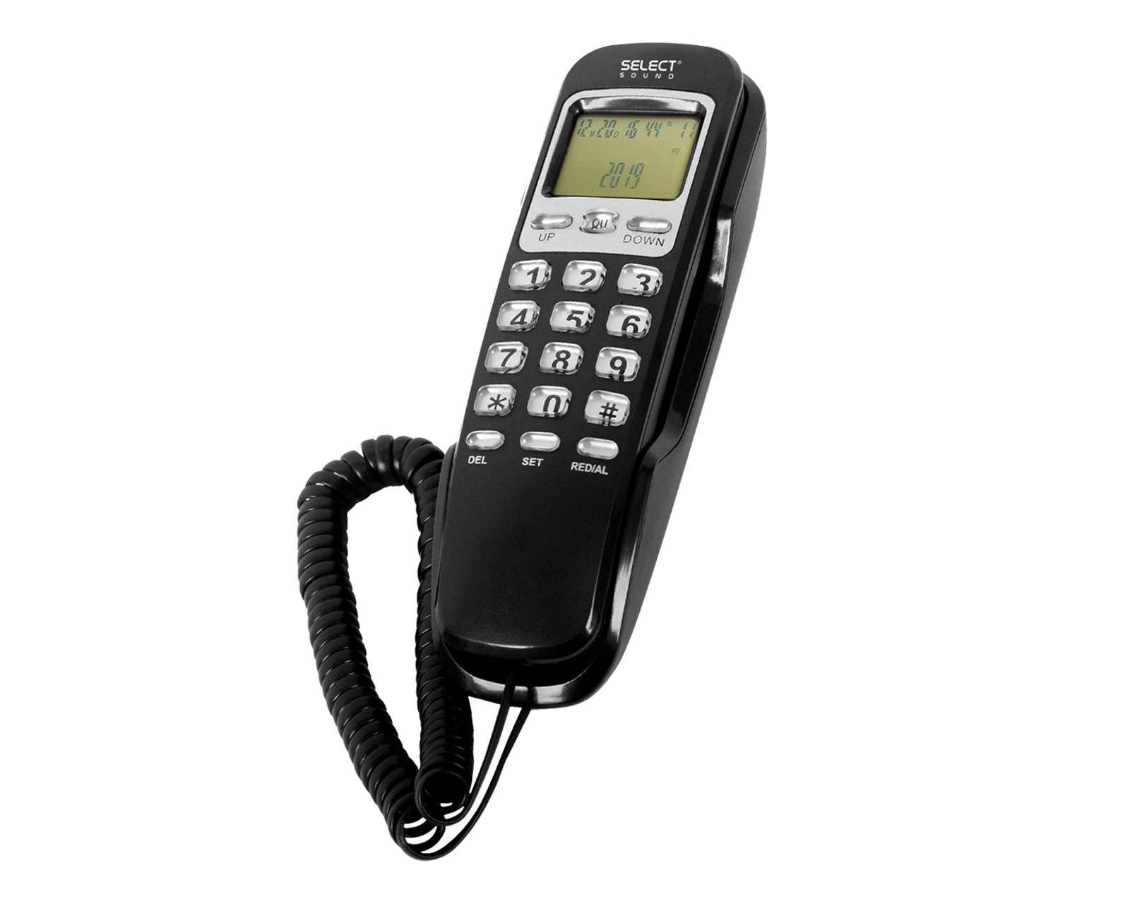 Teléfono Alámbrico Select Sound 8338 Negro