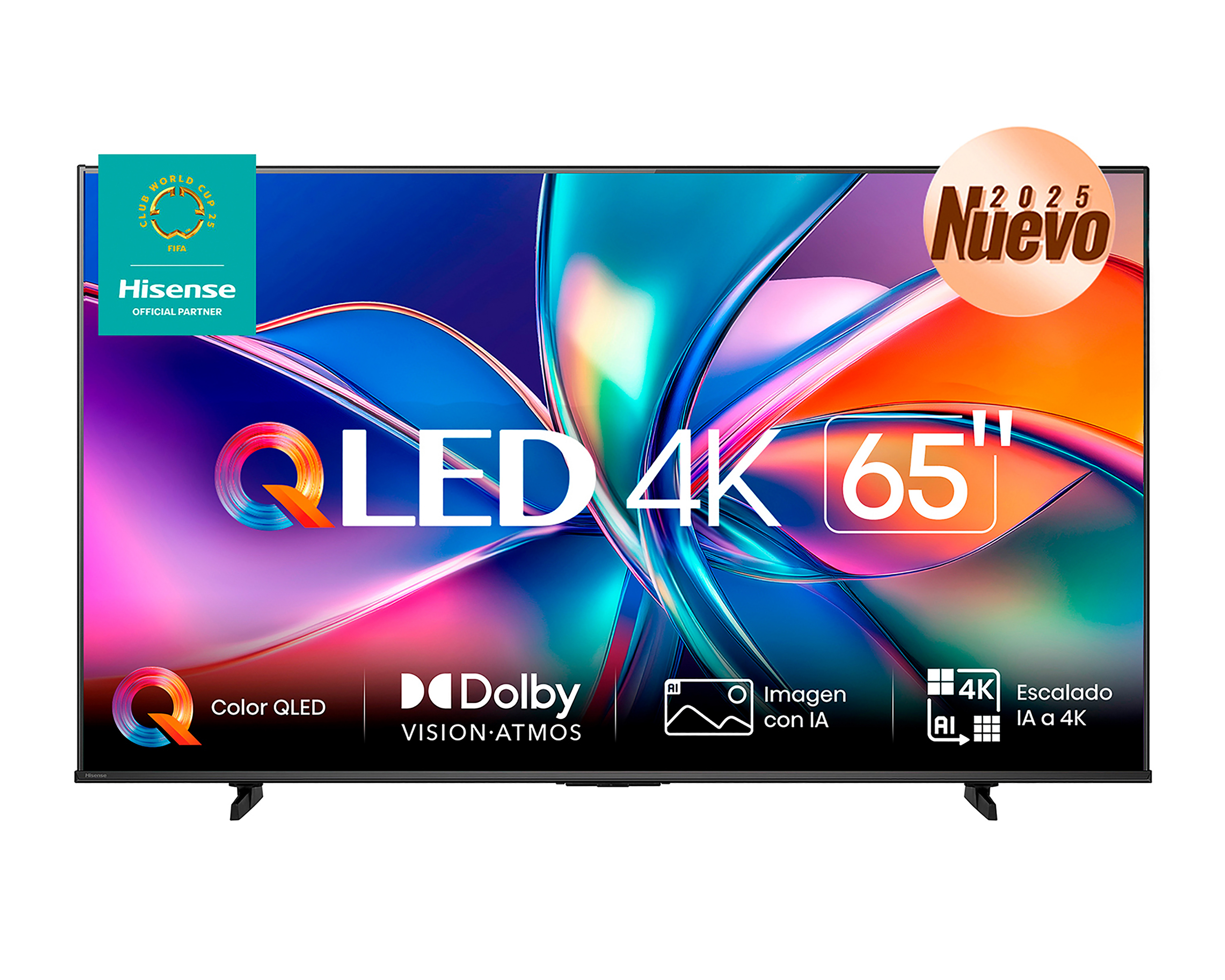 Pantalla Smart TV Hisense QLED 65 Pulgadas 4K 65QD6QV