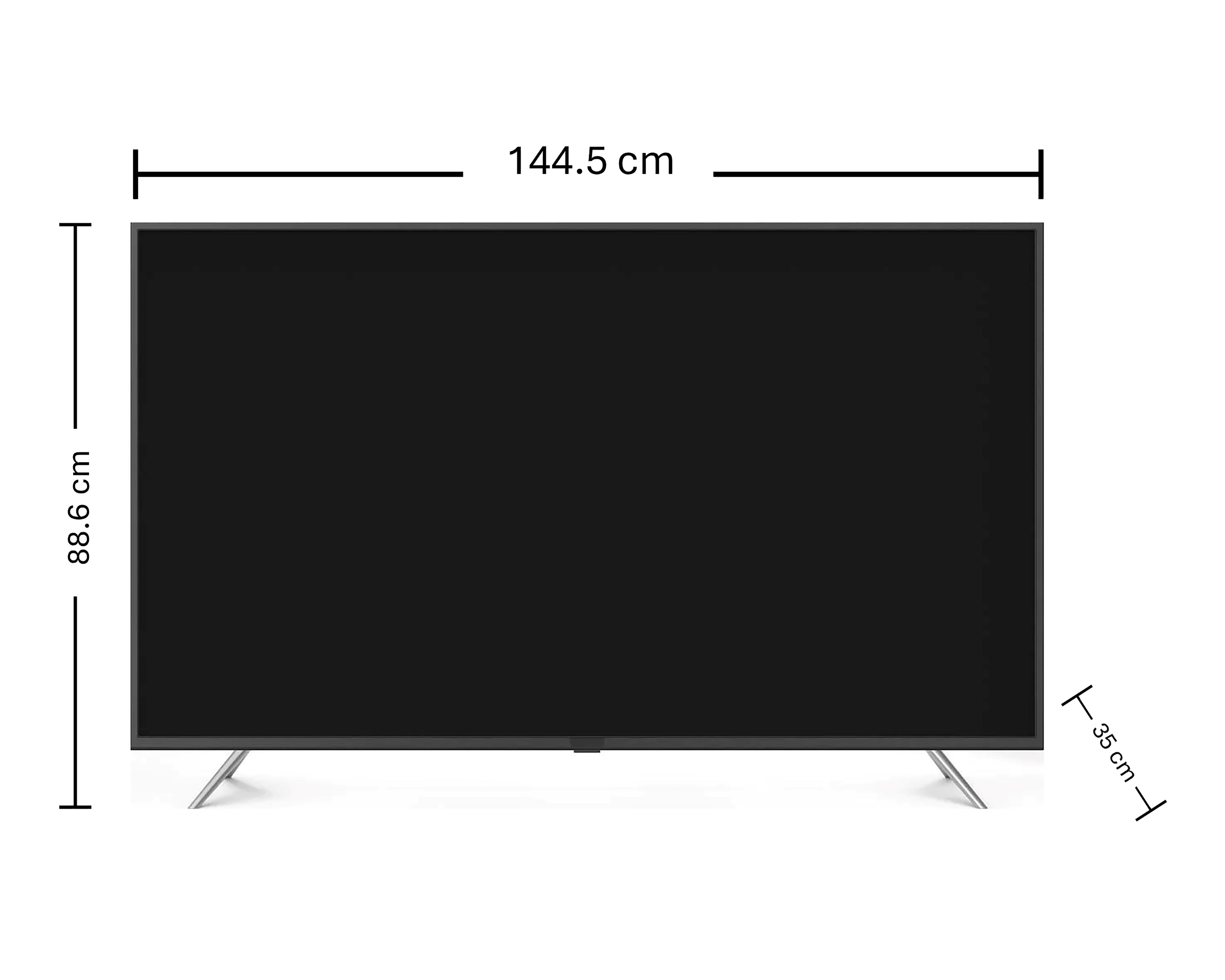 Foto 6 pulgar | Foto 5 | Pantalla Smart TV JVC LED 65 Pulgadas UHD 4K SI65URF