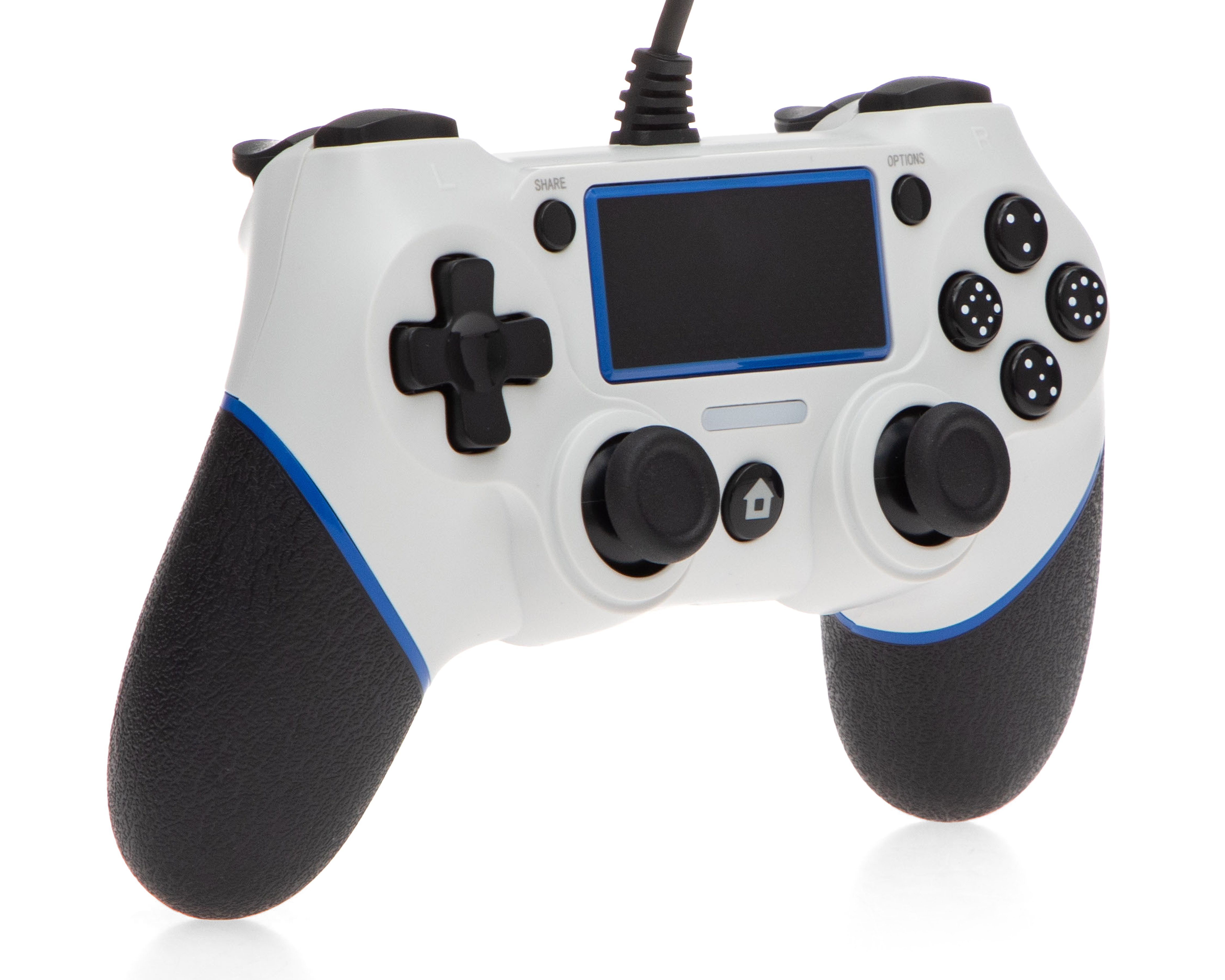 Control Alámbrico para PlayStation 4 Teknogame Phantom Blanco