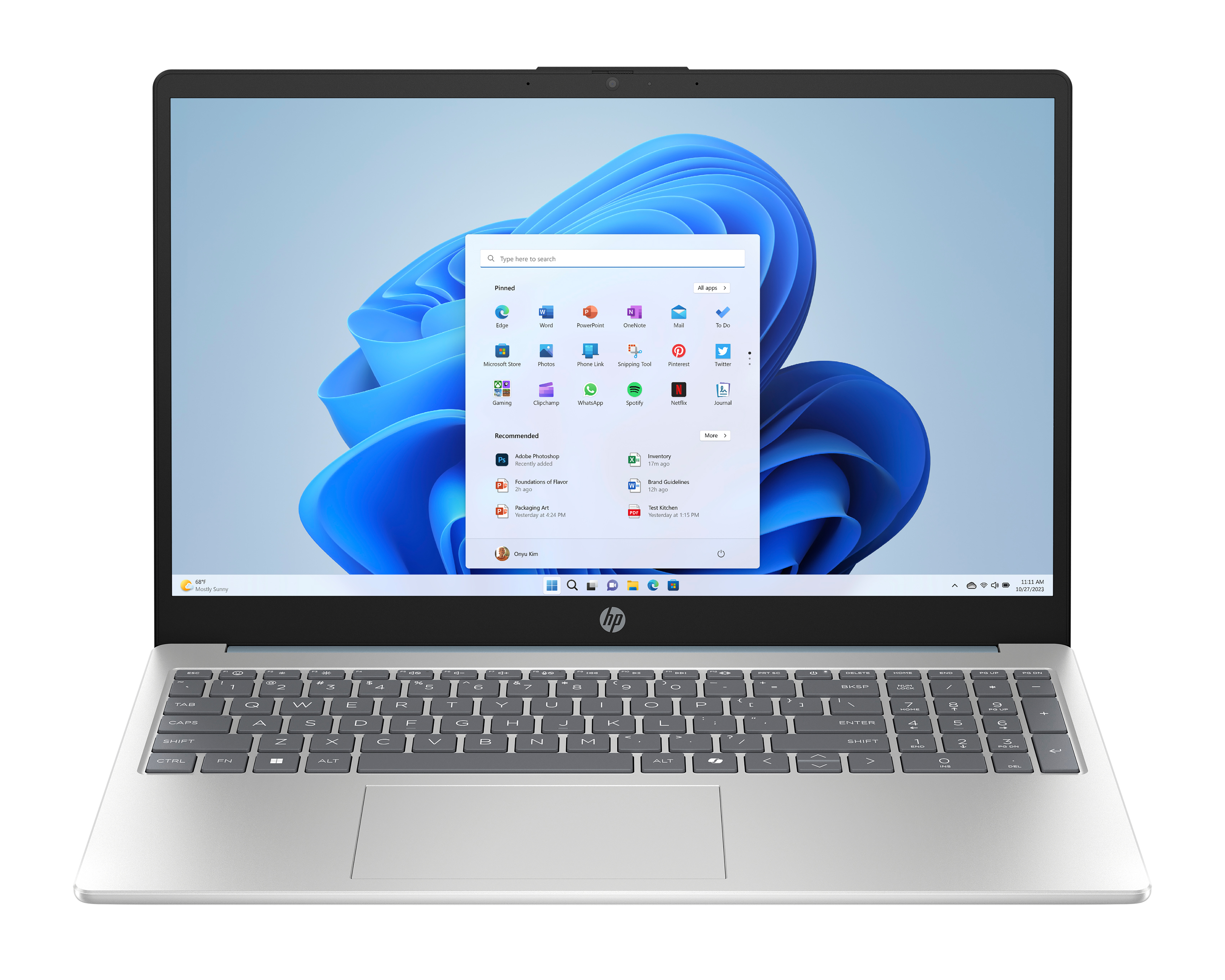 Foto 2 pulgar | Foto 1 | Laptop HP 15-FC0253LA 15.6 Pulgadas Windows 11 AMD Ryzen 5 16 GB RAM 512 GB SSD Azul