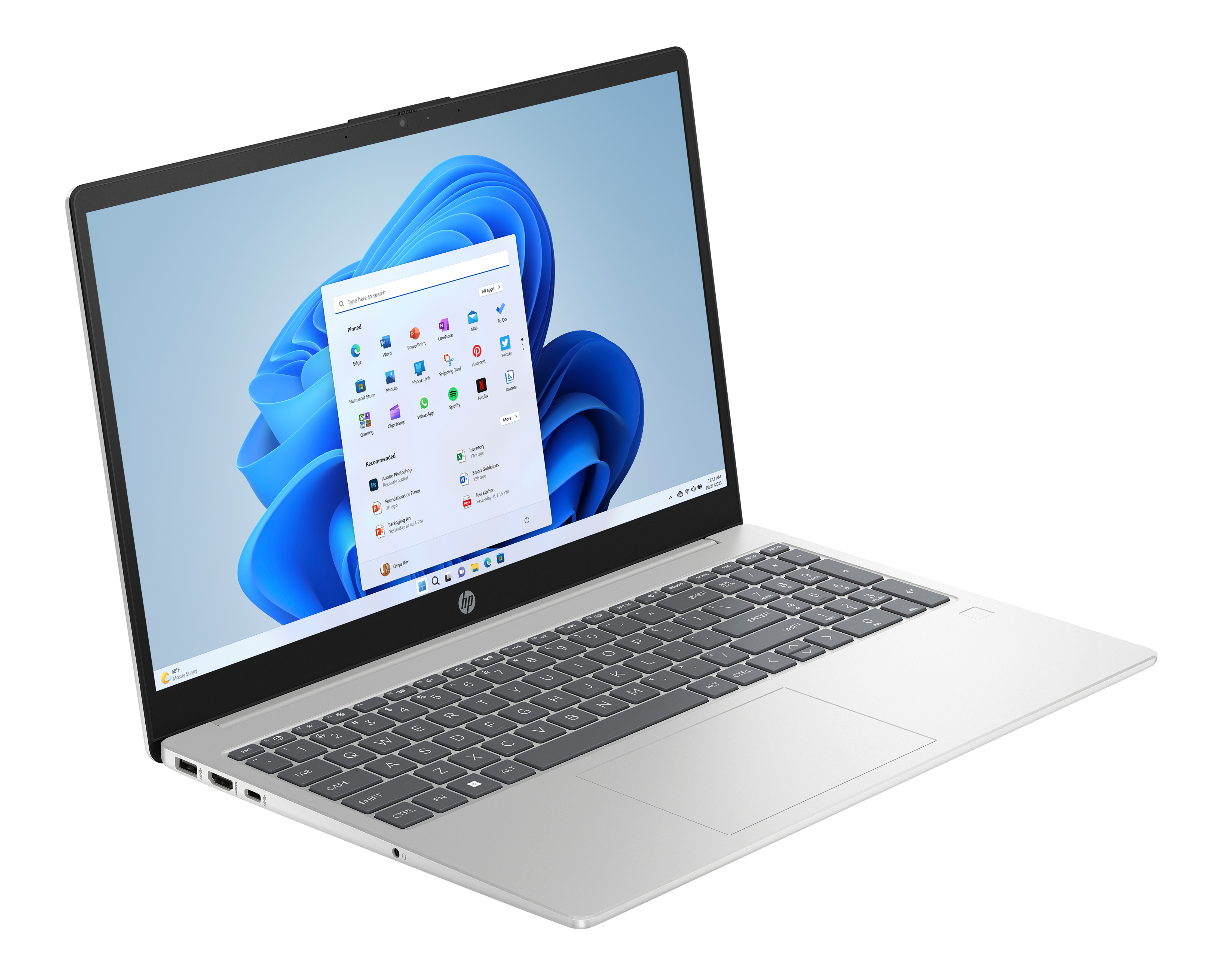 Foto 4 | Foto 4 | Laptop HP 15-FC0276LA 15.6 Pulgadas Windows 11 Home AMD Ryzen 7 16 GB RAM 1 TB SSD Plateada