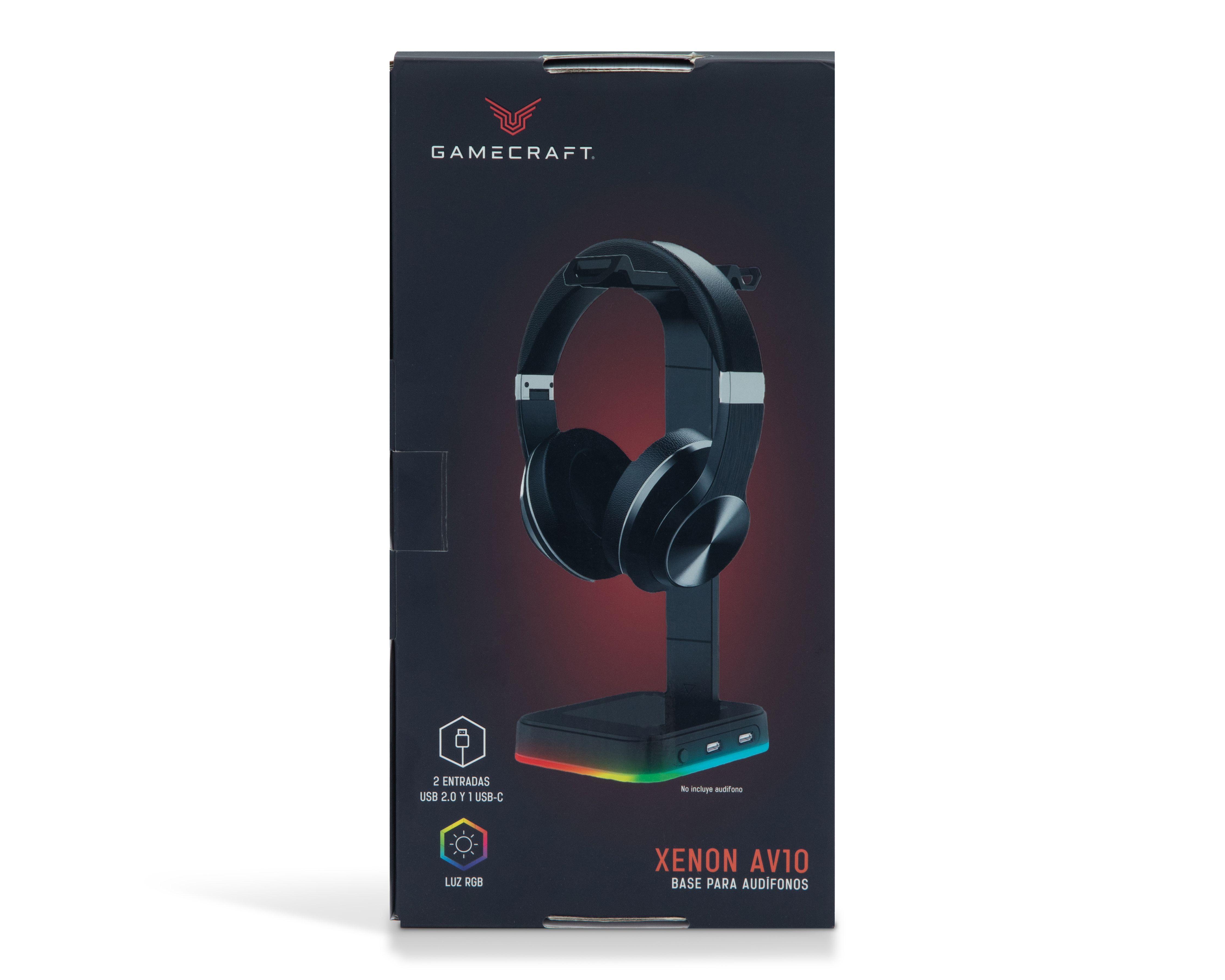 Foto 5 pulgar | Foto 4 | Soporte para Audífonos Gamecraft Xenon AV10 con Luz Led