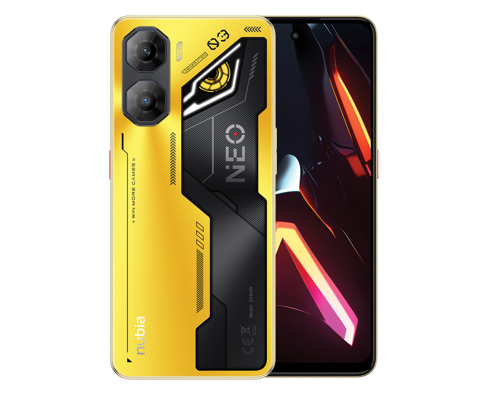 Telcel Nubia Neo 3 5G 256 GB Amarillo