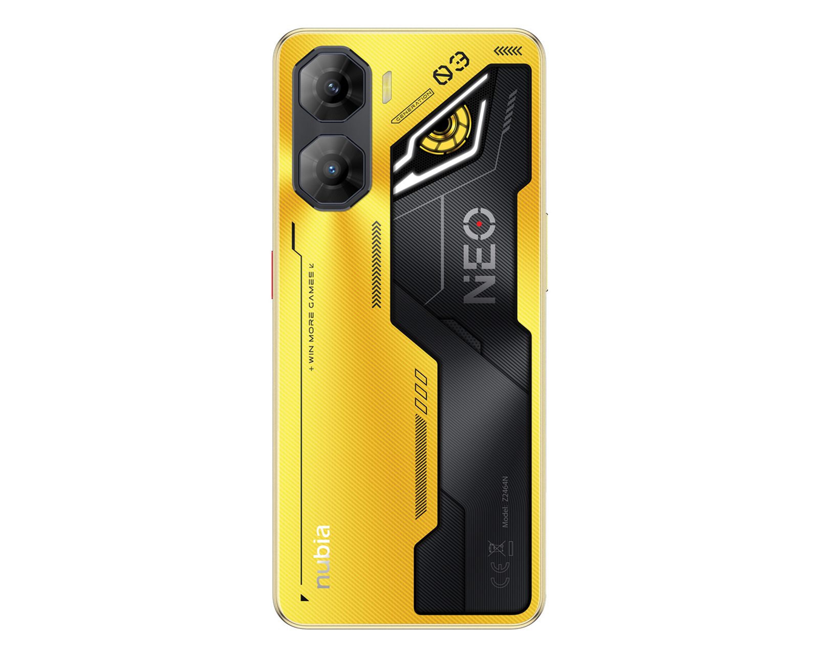 Foto 3 pulgar | Foto 2 | Telcel Nubia Neo 3 5G 256 GB Amarillo