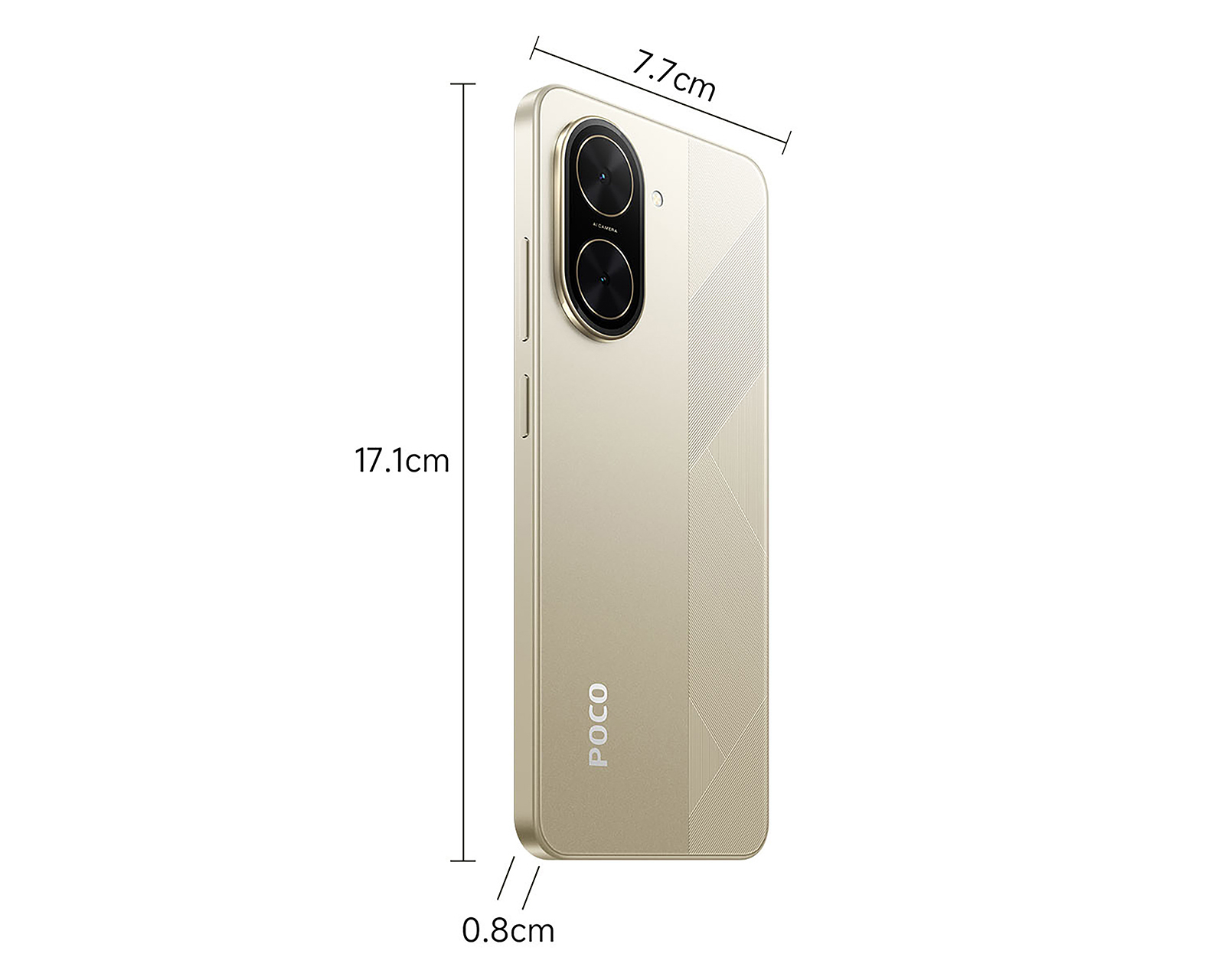 Foto 11 pulgar | Foto 10 | Celular Xiaomi Poco C71 Liberado 128 GB Oro