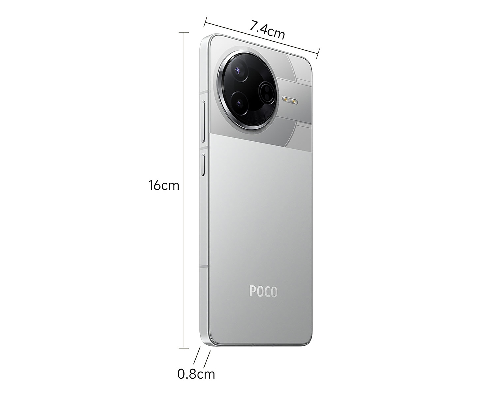 Foto 11 pulgar | Foto 10 | Celular Xiaomi Poco F7 Pro Liberado 512 GB Plata