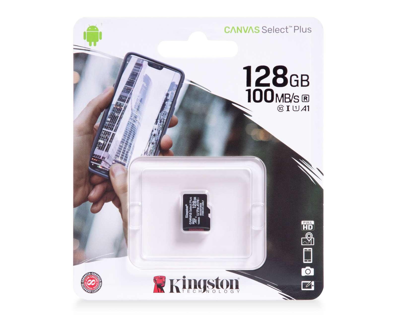 Memoria MicroSD Kingston 128 GB