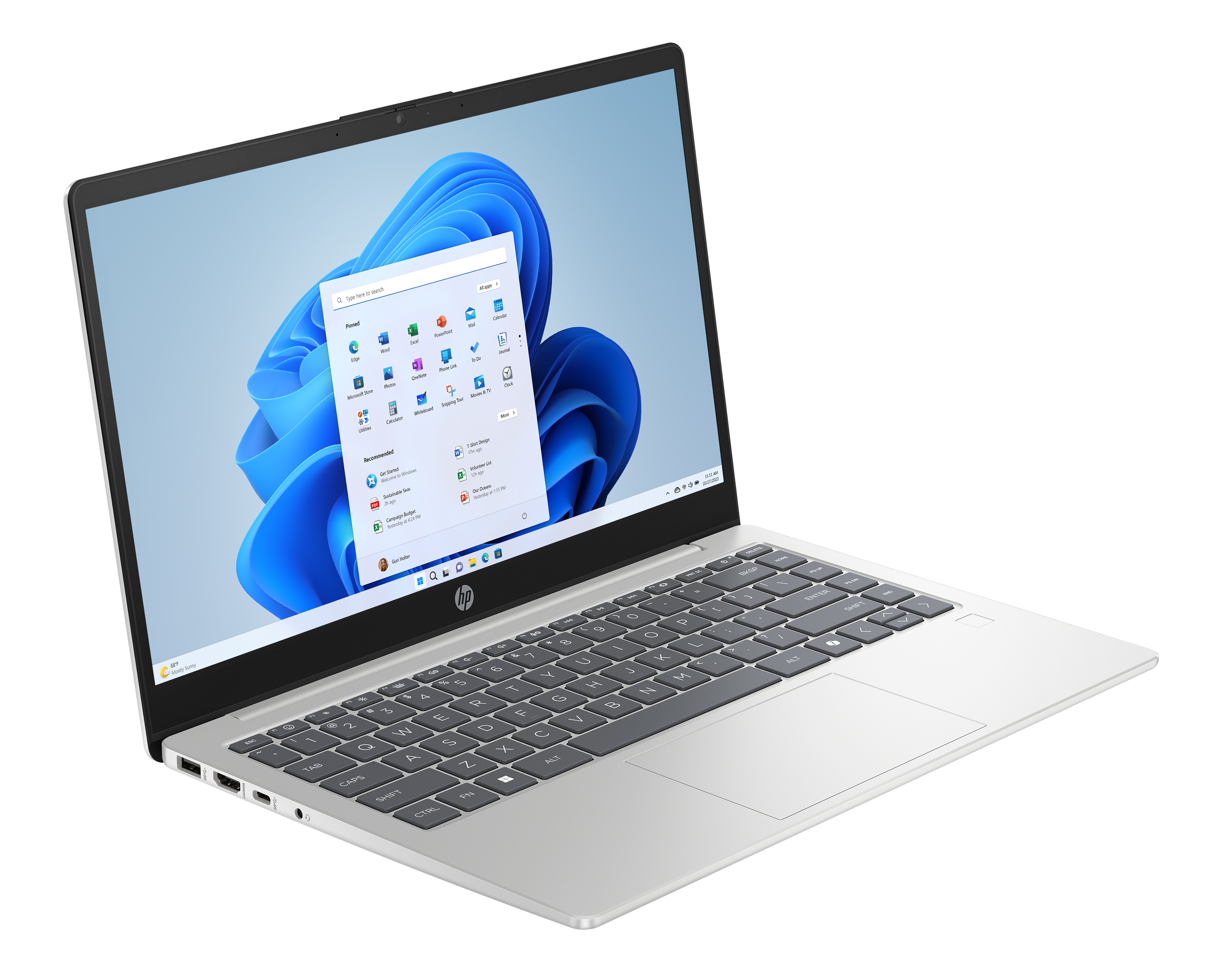 Foto 5 pulgar | Foto 4 | Laptop HP 14-EP0230LA 14 Pulgadas Windows 11 Home Intel Core i3 8 GB RAM 512 GB SSD Plateada