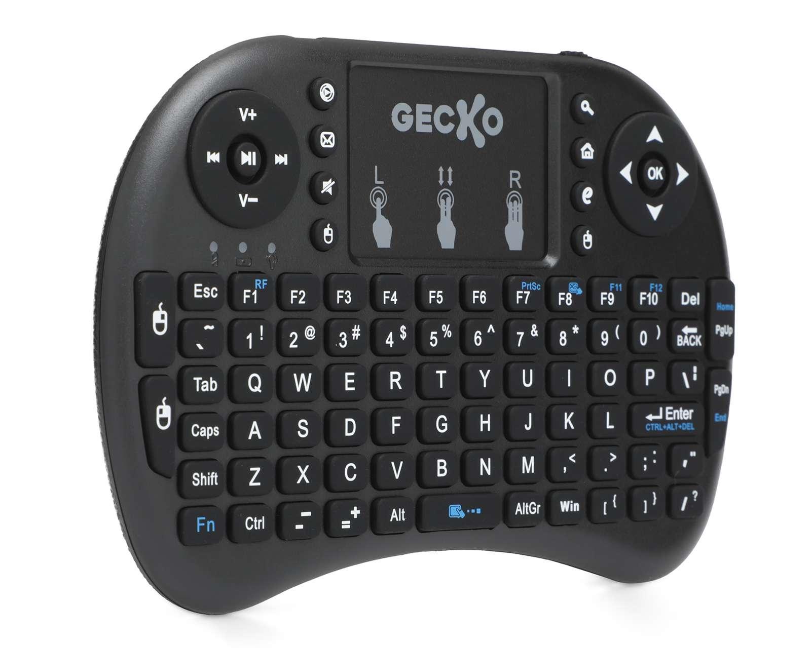 Foto 3 pulgar | Foto 2 | Mini Teclado Inalámbrico Gecko GK-RCSMARTV