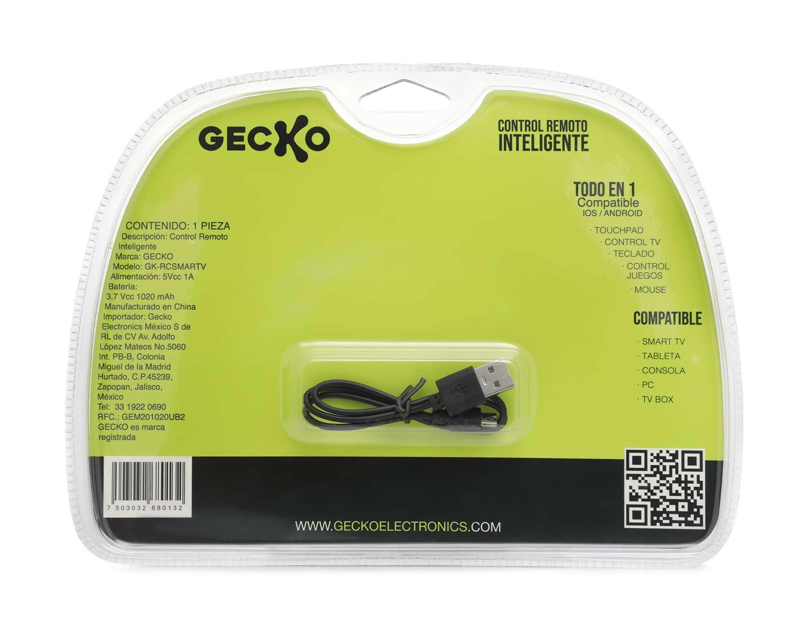 Foto 6 | Foto 6 | Mini Teclado Inalámbrico Gecko GK-RCSMARTV