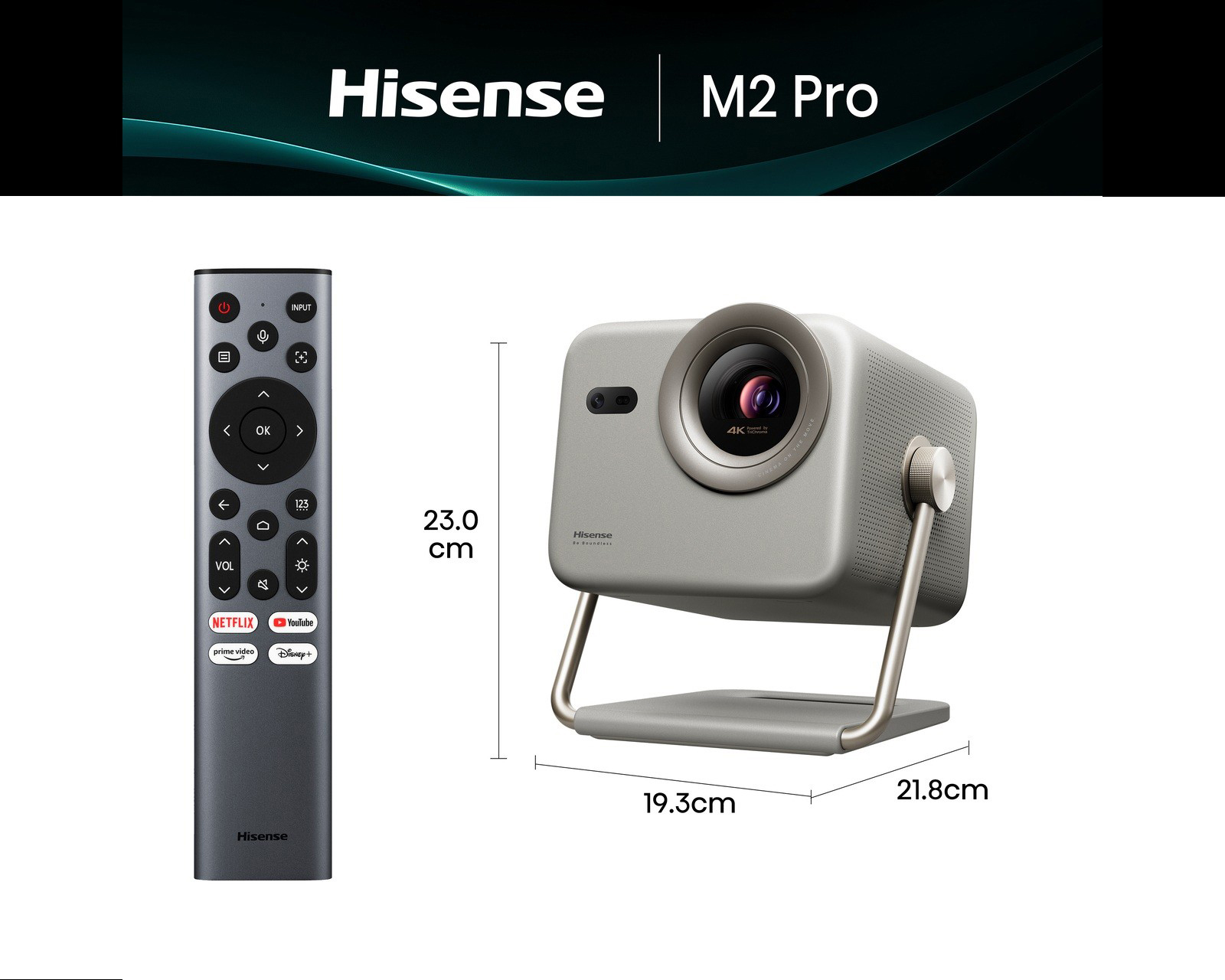 Foto 10 | Foto 10 | Preventa Miniproyector Portátil Hisense 1300 Lúmenes 65 - 200 Pulgadas M2 Pro