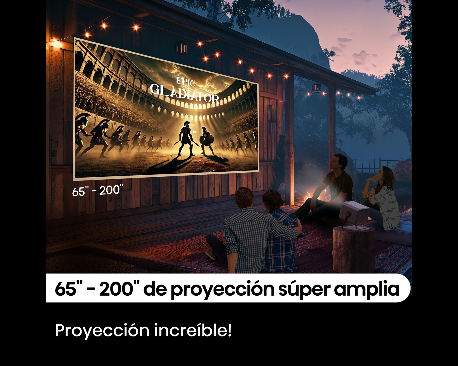 Foto 5 | Foto 5 | Preventa Miniproyector Portátil Hisense 1300 Lúmenes 65 - 200 Pulgadas M2 Pro