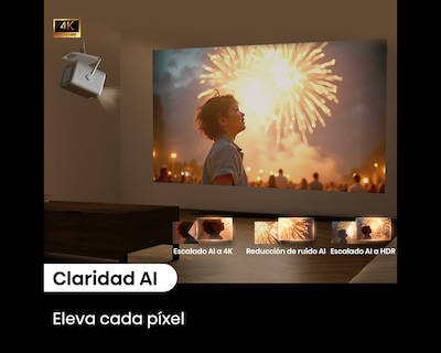 Foto 8 | Foto 8 | Preventa Miniproyector Portátil Hisense 1300 Lúmenes 65 - 200 Pulgadas M2 Pro