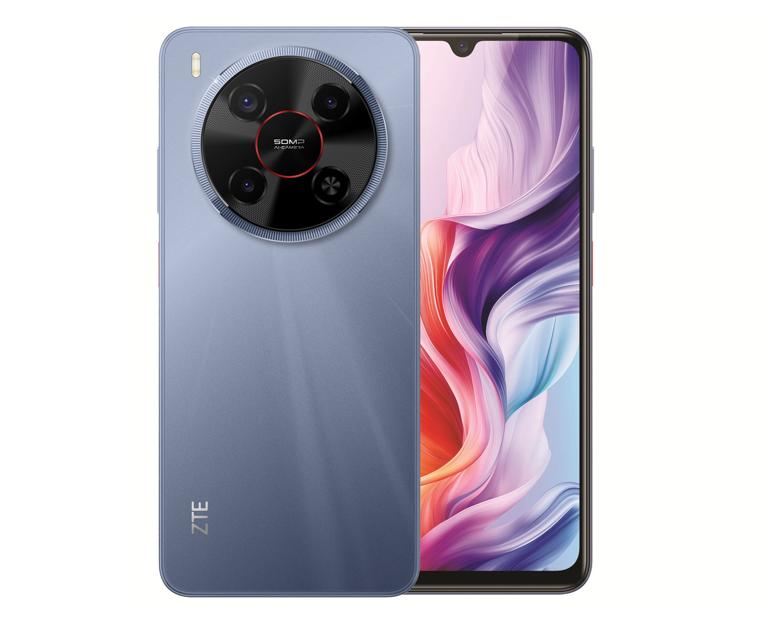 Foto 2 pulgar | Foto 1 | AT&T ZTE Blade V70 Max 256 GB Gris