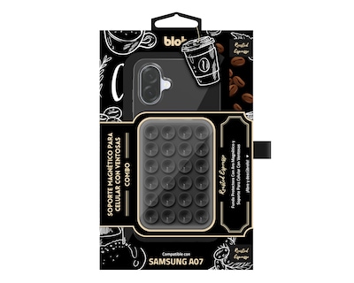 Foto 4 | Foto 4 | Funda Negra Blob para Samsung Galaxy A07