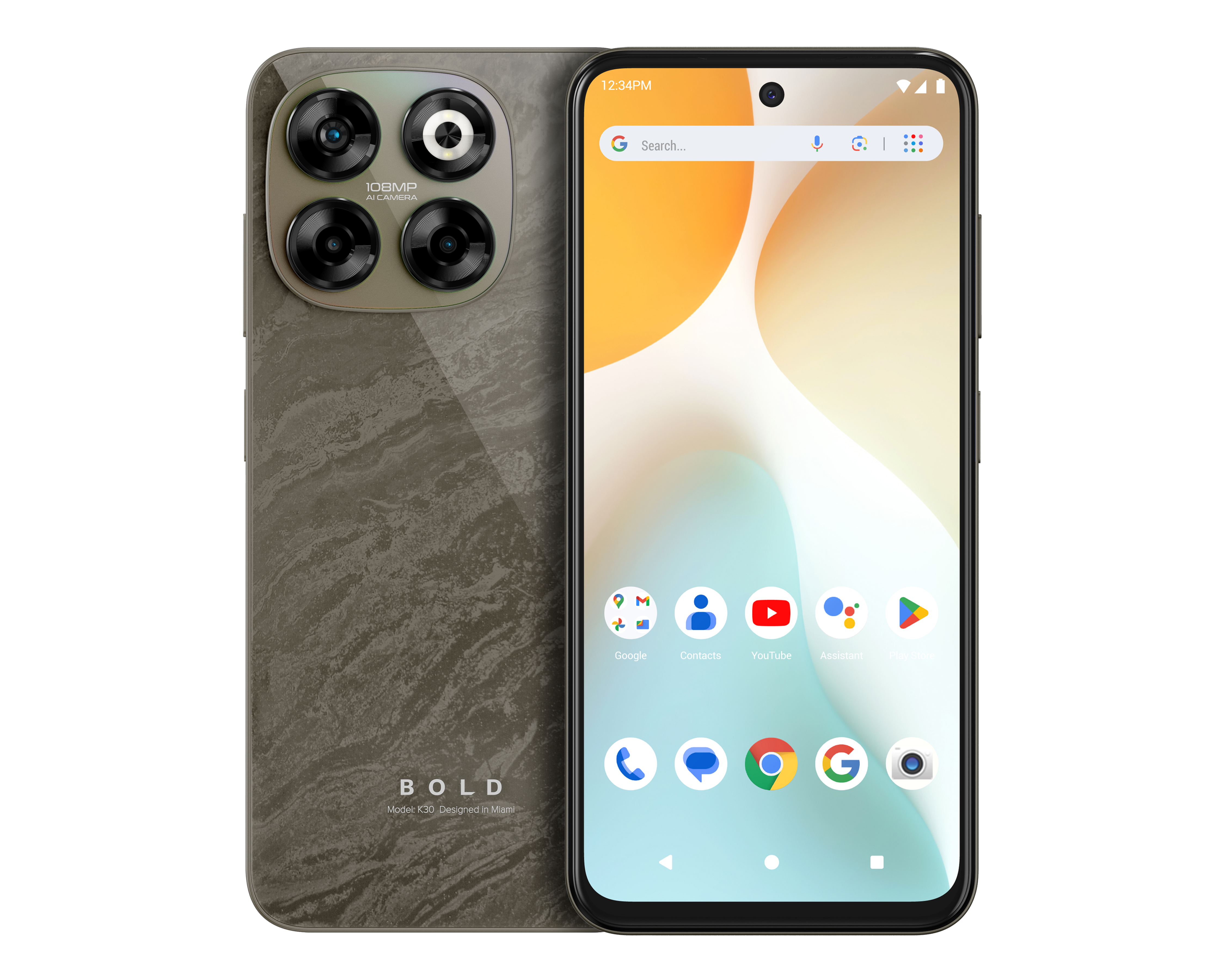 Celular Blu Bold K30 Liberado 256 GB Gris