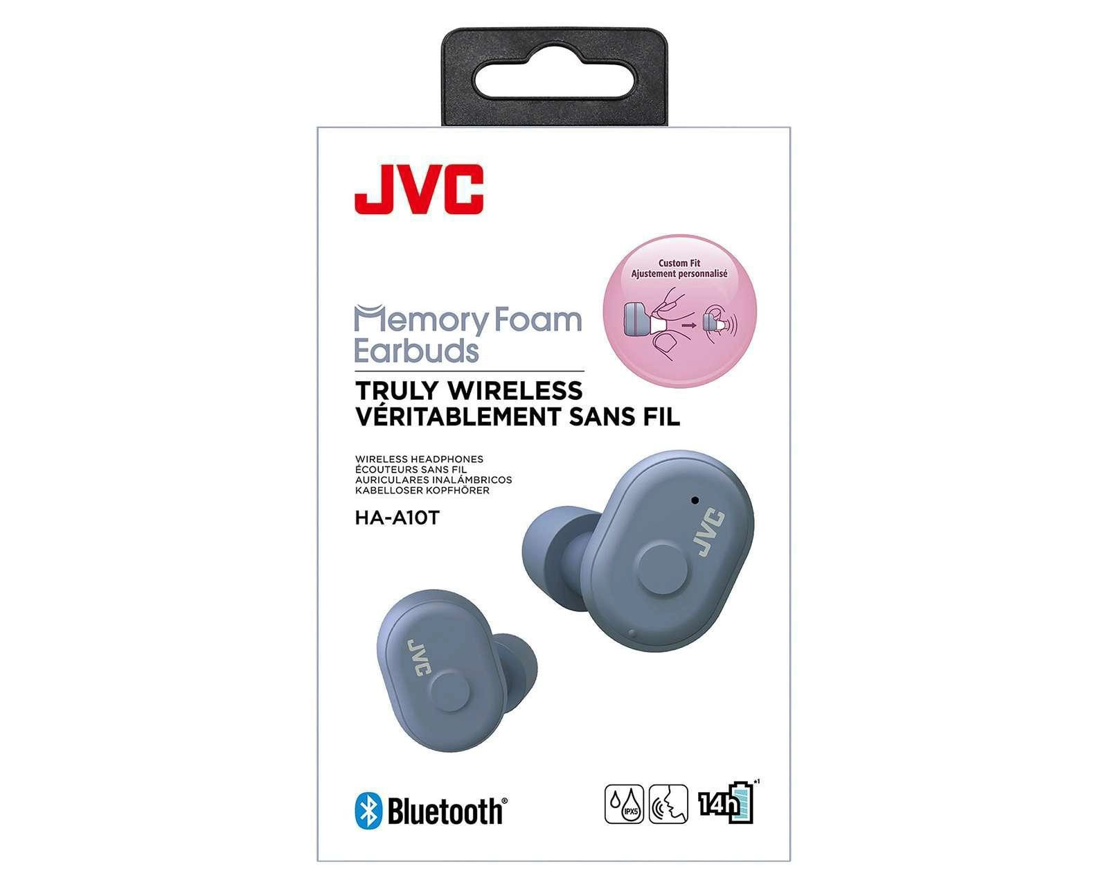 Foto 4 pulgar | Foto 3 | Audífonos True Wireless JVC con Bluetooth Memory Foam HA-A10T H