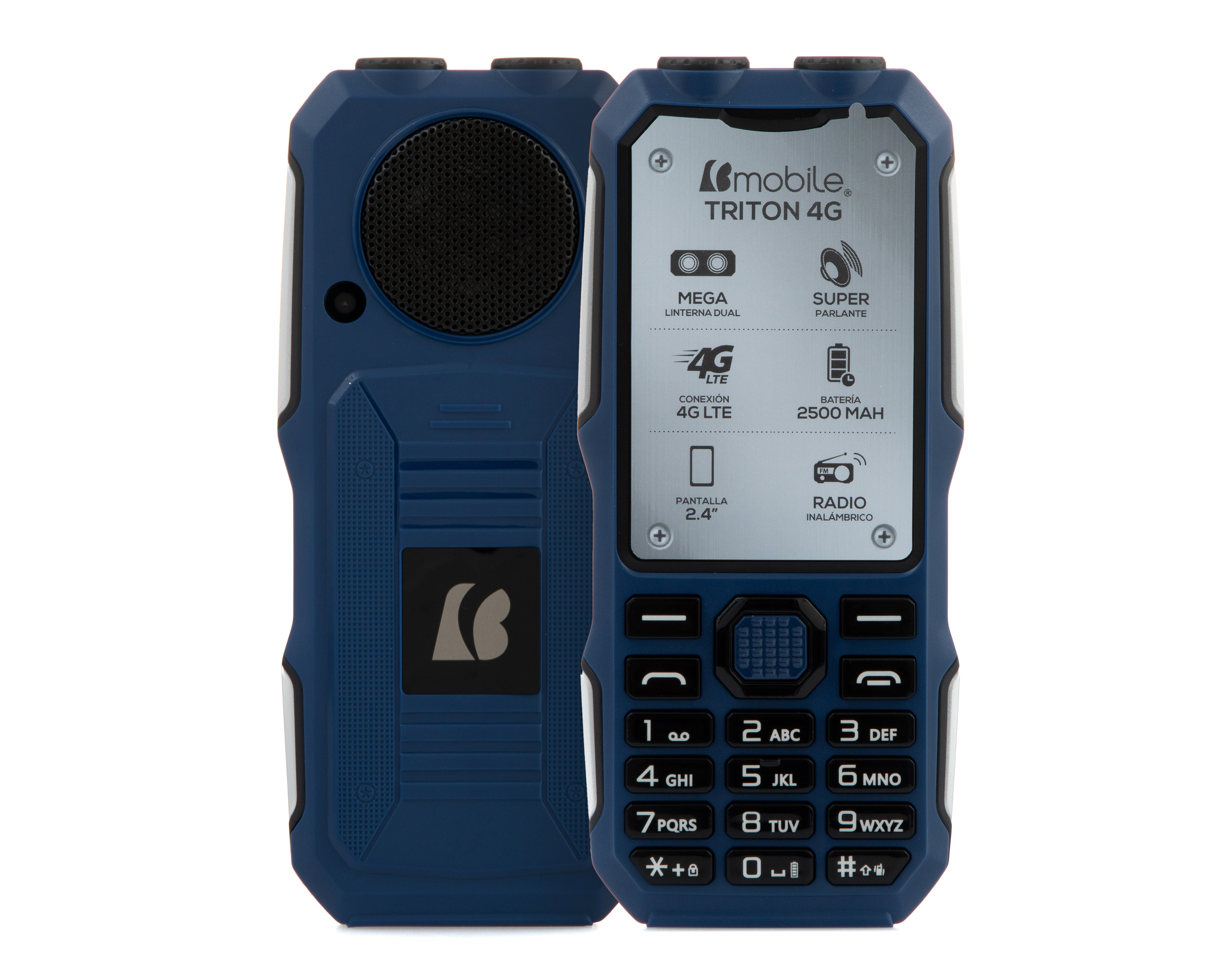 Celular Bmobile Tritón Liberado 128 MB Azul